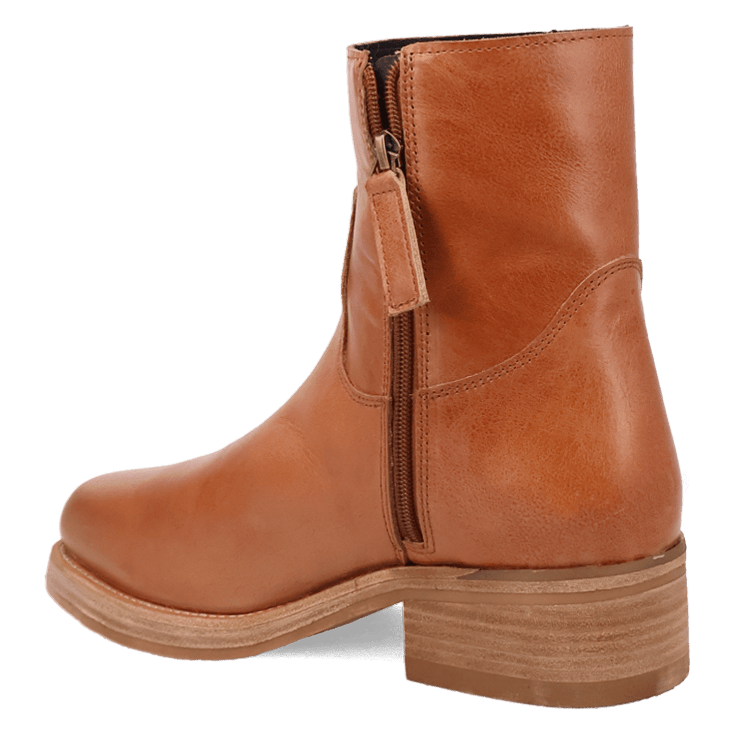 PRODUCT SHOT BANNER LEATHER BOOT AT 270 DEGREE ANGLE