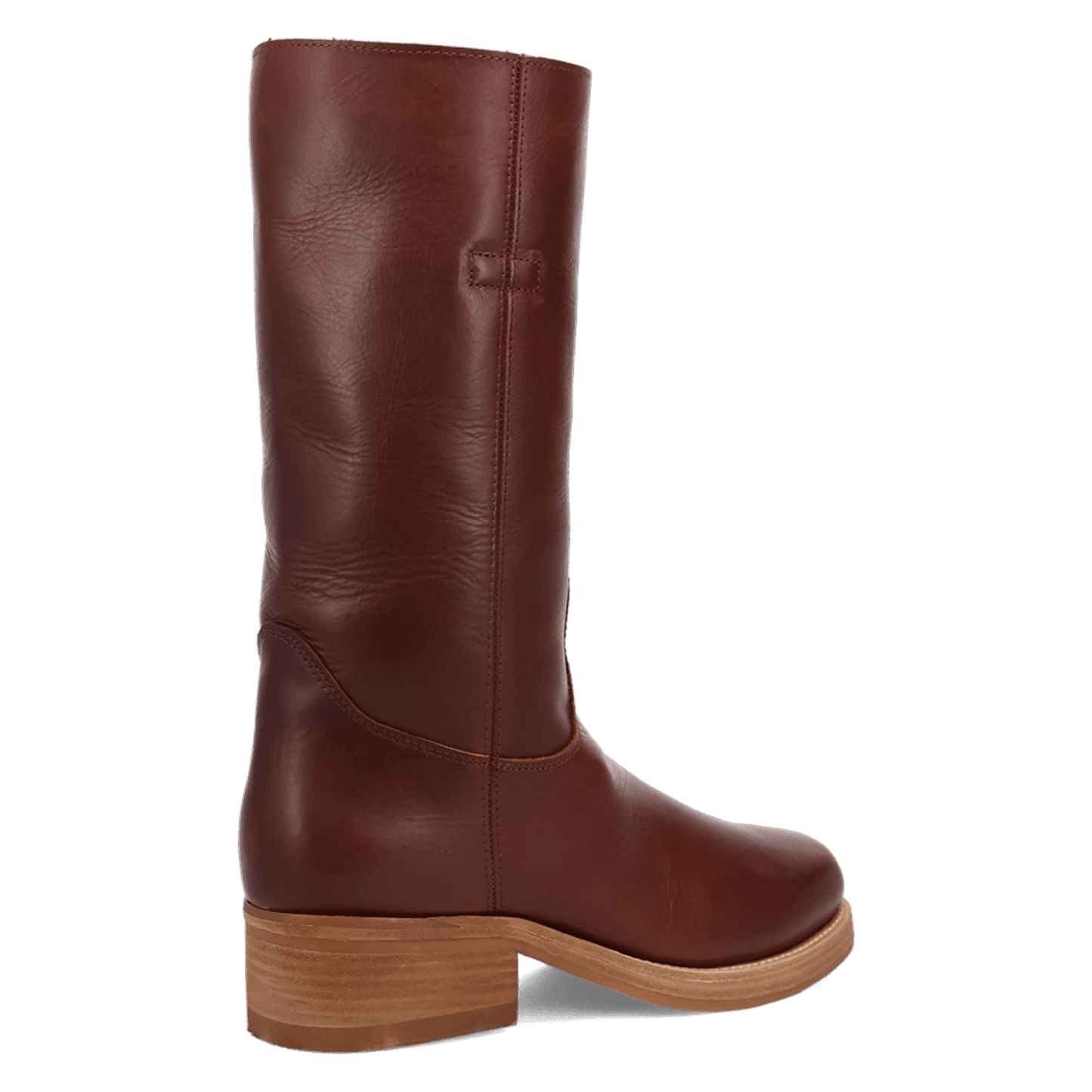 PRODUCT SHOT DUTTON LEATHER BOOT AT 315 DEGREE ANGLE