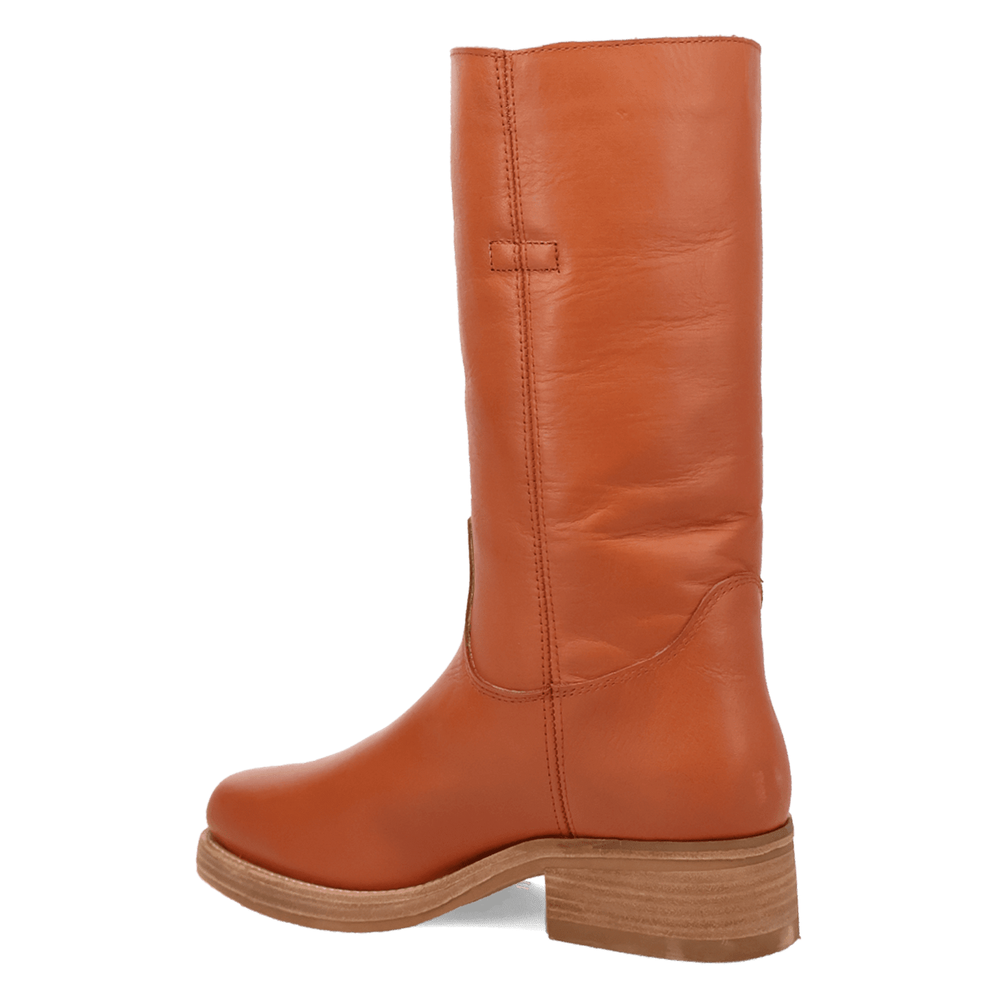 PRODUCT SHOT DUTTON LEATHER BOOT AT 270 DEGREE ANGLE