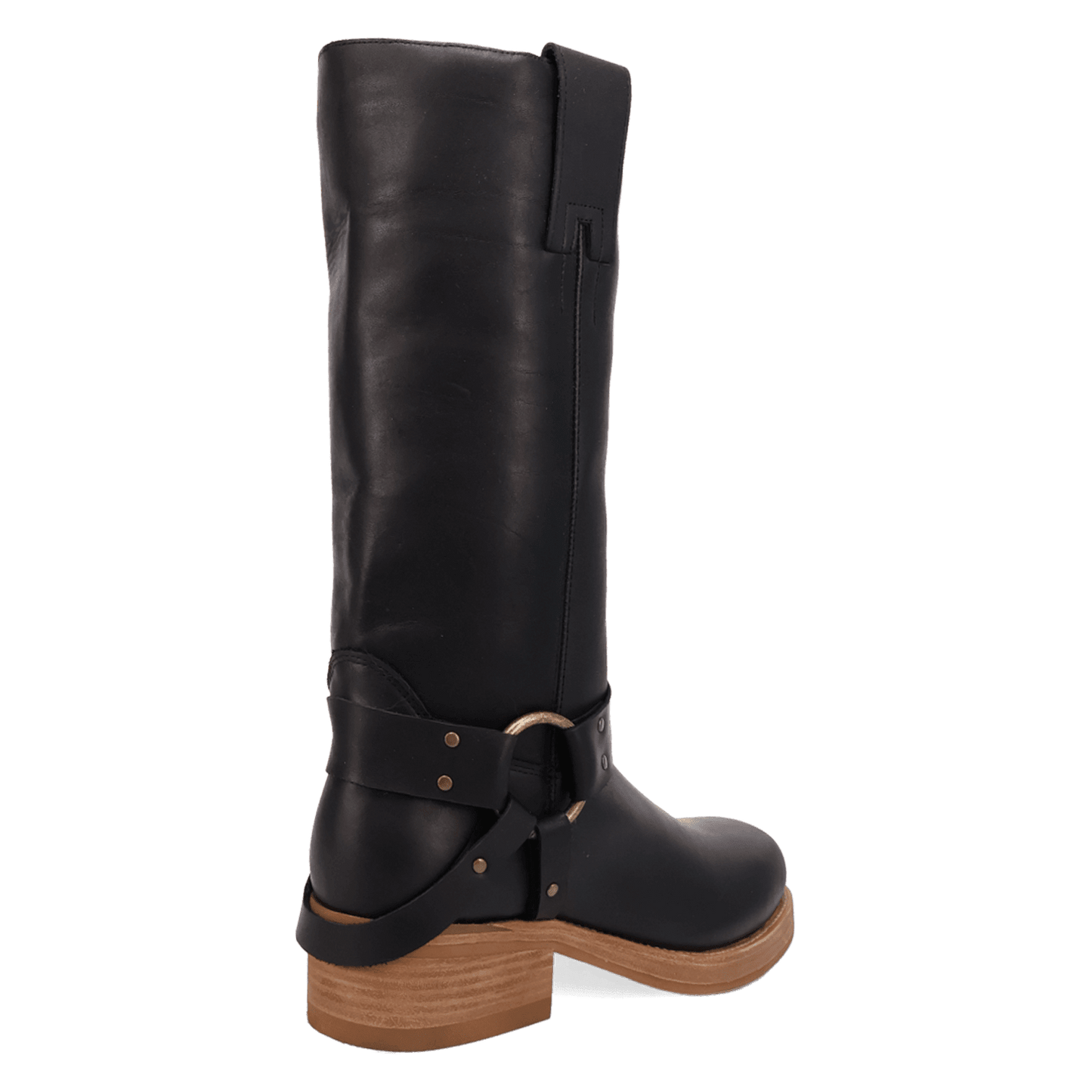 PRODUCT SHOT RIP LEATHER BOOT AT 315 DEGREE ANGLE