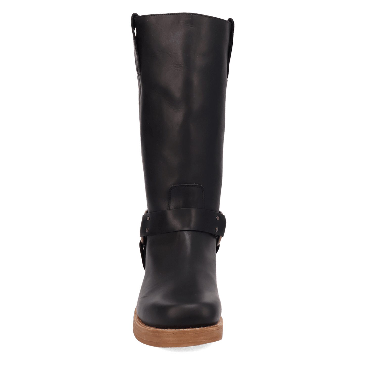 PRODUCT SHOT RIP LEATHER BOOT AT FRONT ANGLE