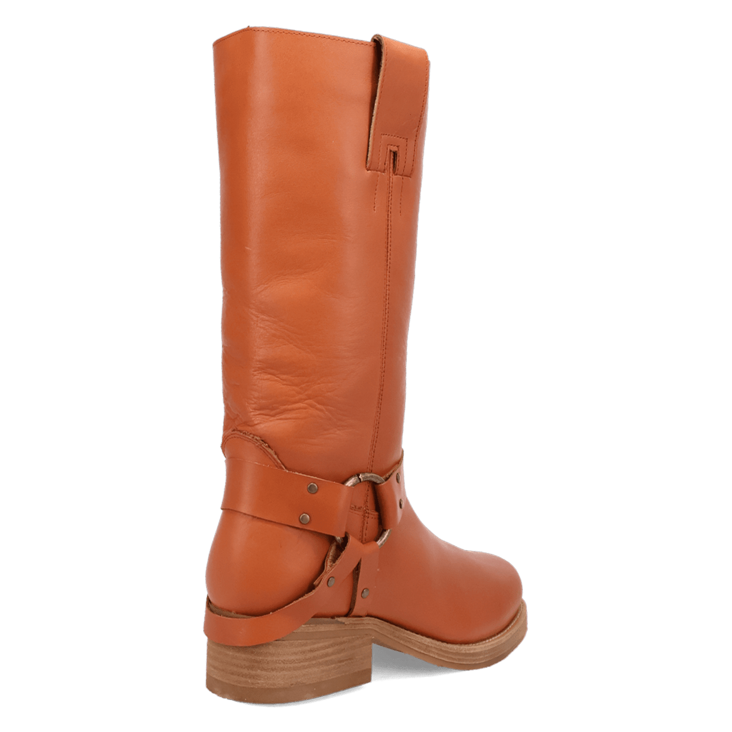 PRODUCT SHOT RIP LEATHER BOOT AT 315 DEGREE ANGLE