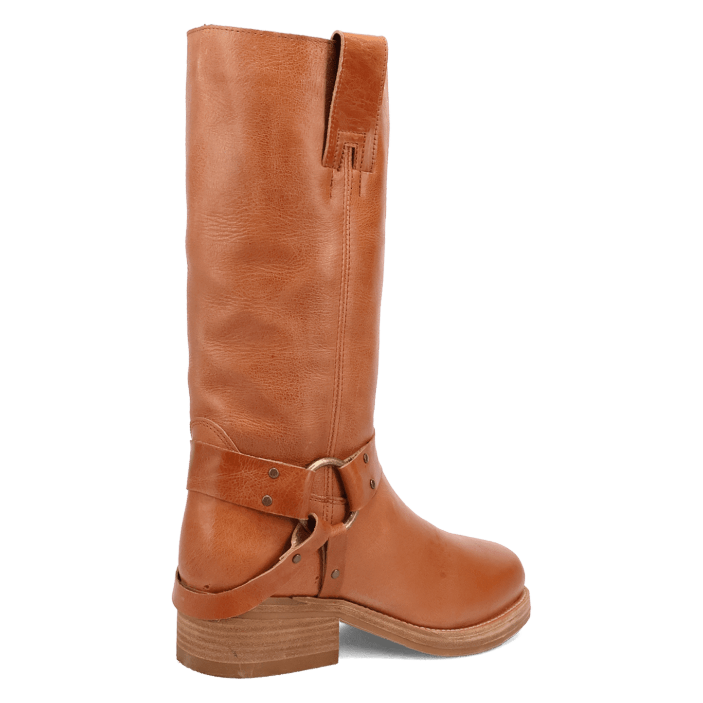 PRODUCT SHOT RIP LEATHER BOOT AT 315 DEGREE ANGLE