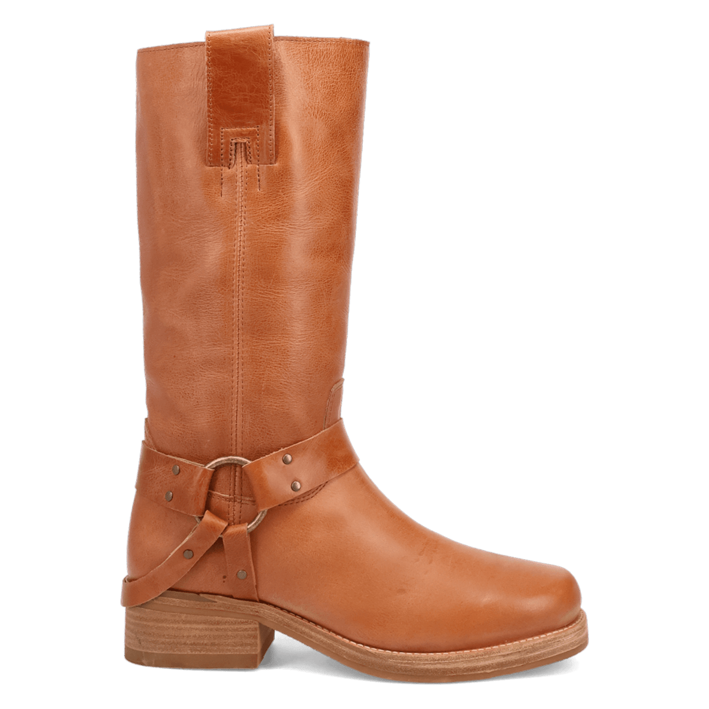 PRODUCT SHOT RIP LEATHER BOOT AT 90 DEGREE INSIDE ANGLE