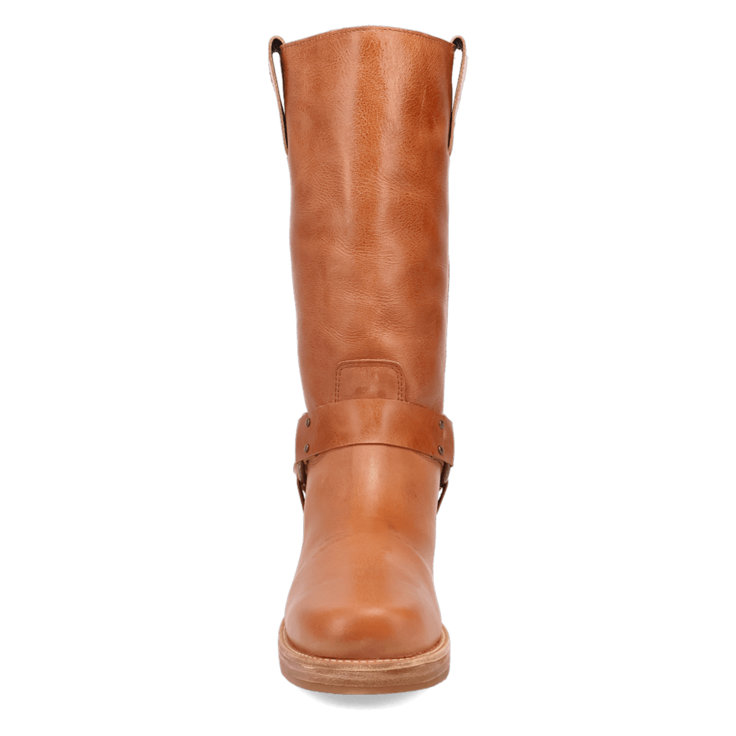PRODUCT SHOT RIP LEATHER BOOT AT FRONT ANGLE
