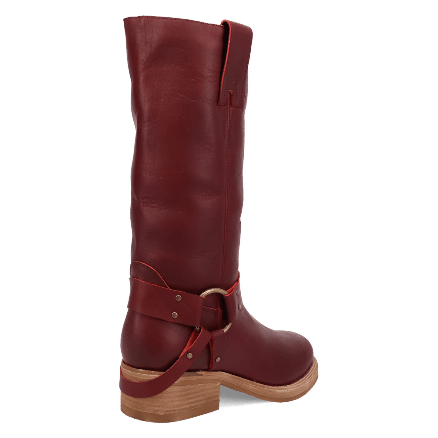PRODUCT SHOT RIP LEATHER BOOT AT 315 DEGREE ANGLE