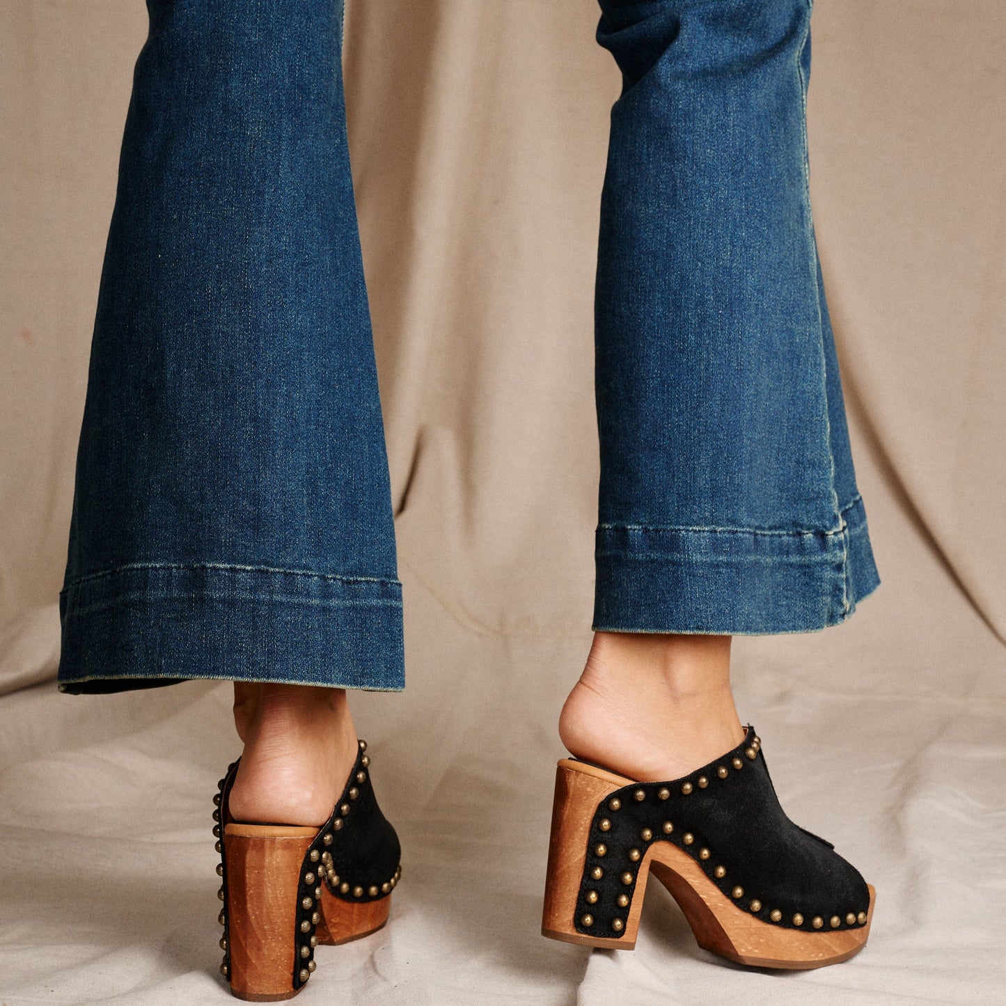 ECHO WOODEN SANDAL - Dingo1969