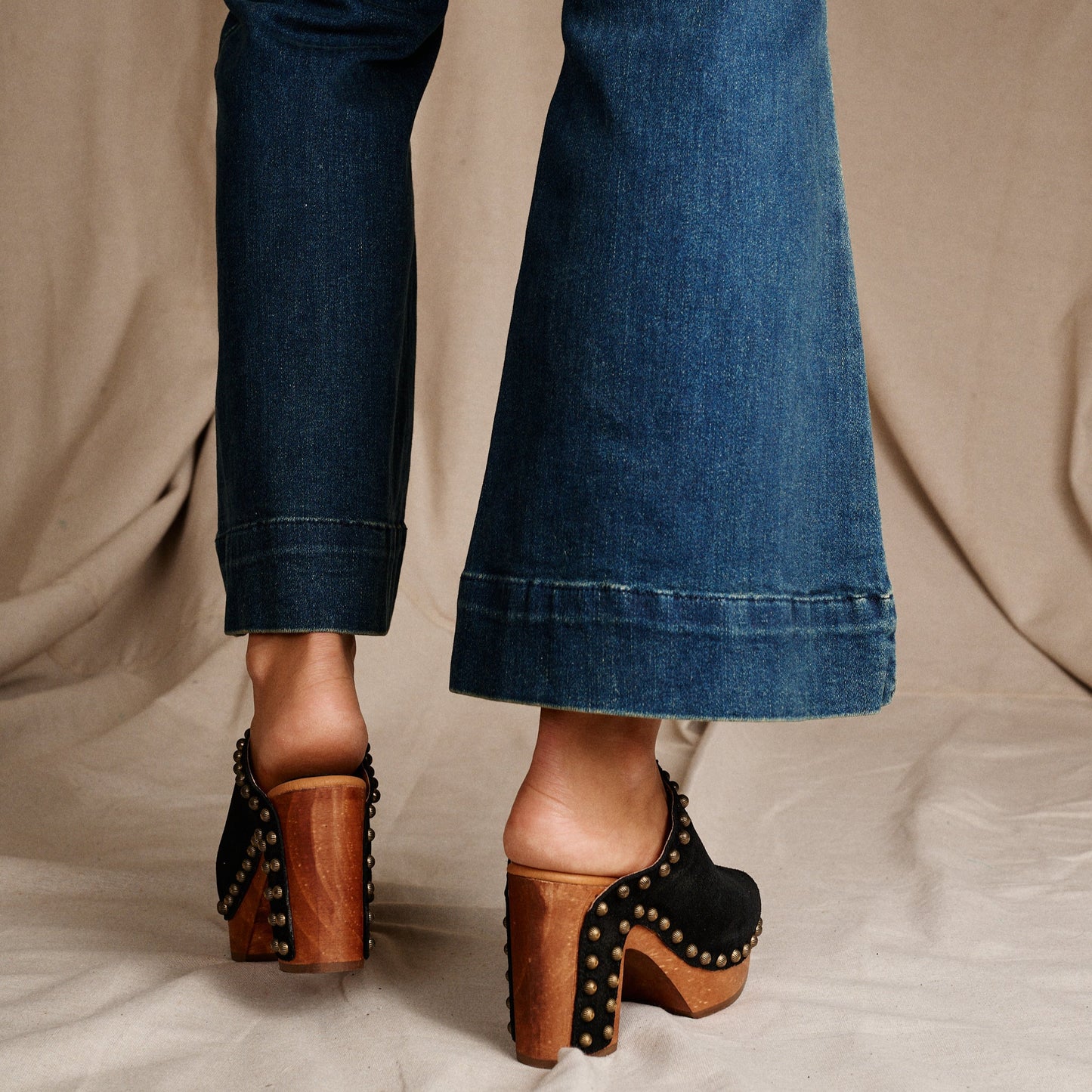 ECHO WOODEN SANDAL - Dingo1969