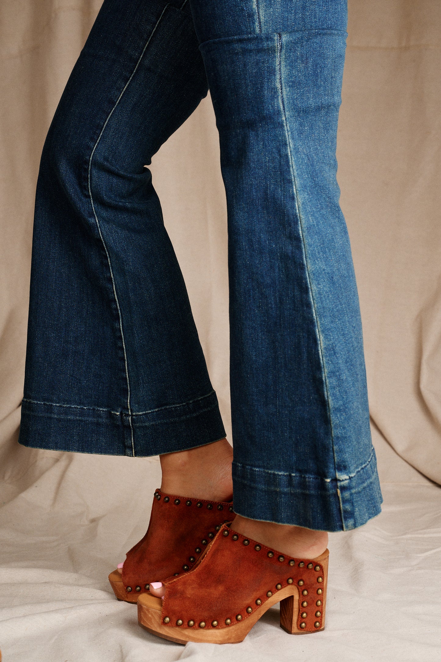 ECHO WOODEN SANDAL - Dingo1969