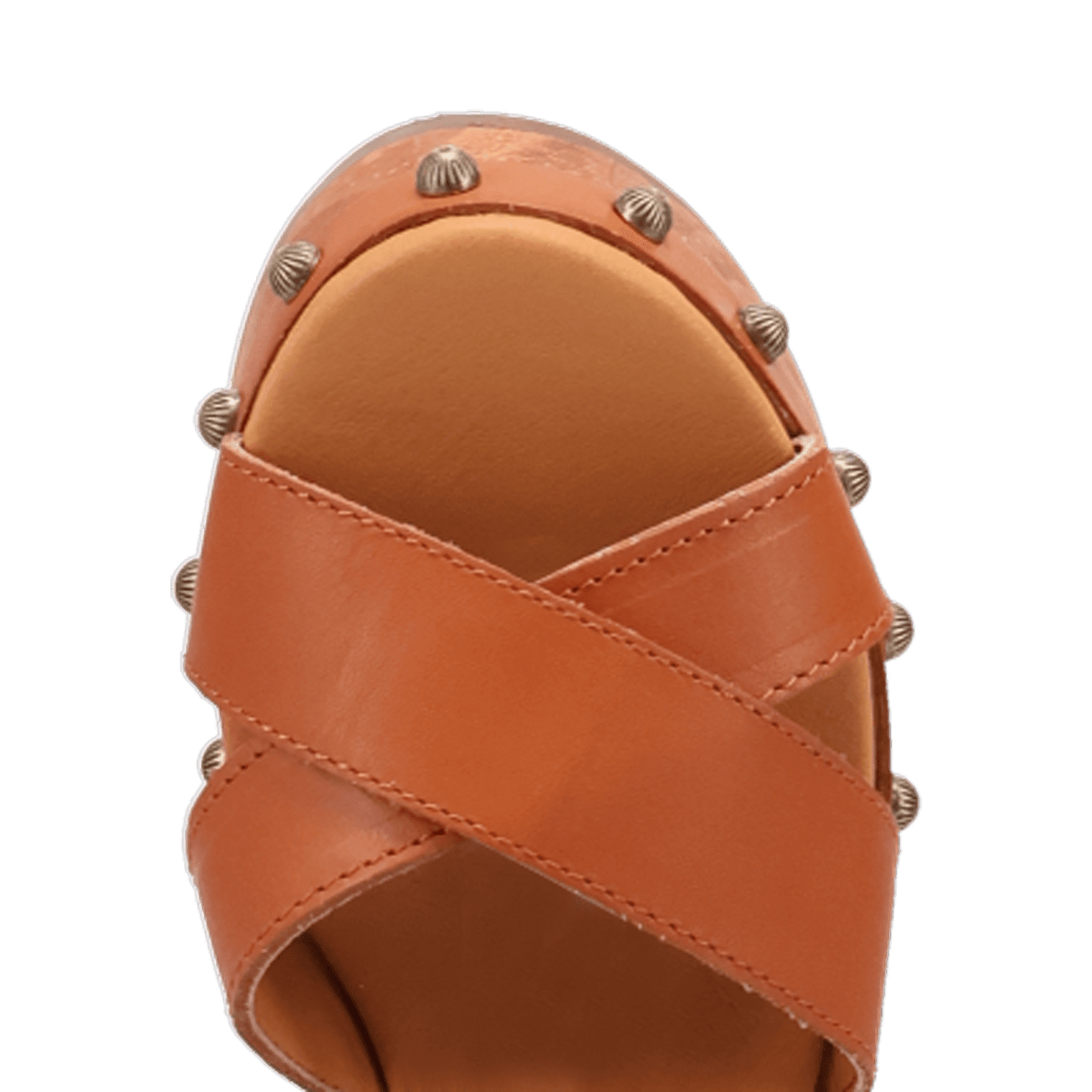 PRODUCT SHOT LOTUS WOODEN SANDAL AT TOE ANGLE