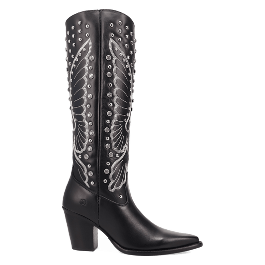 PRODUCT SHOT DIAMONDS FOREVER LEATHER BOOT AT 90 DEGREE INSIDE ANGLE