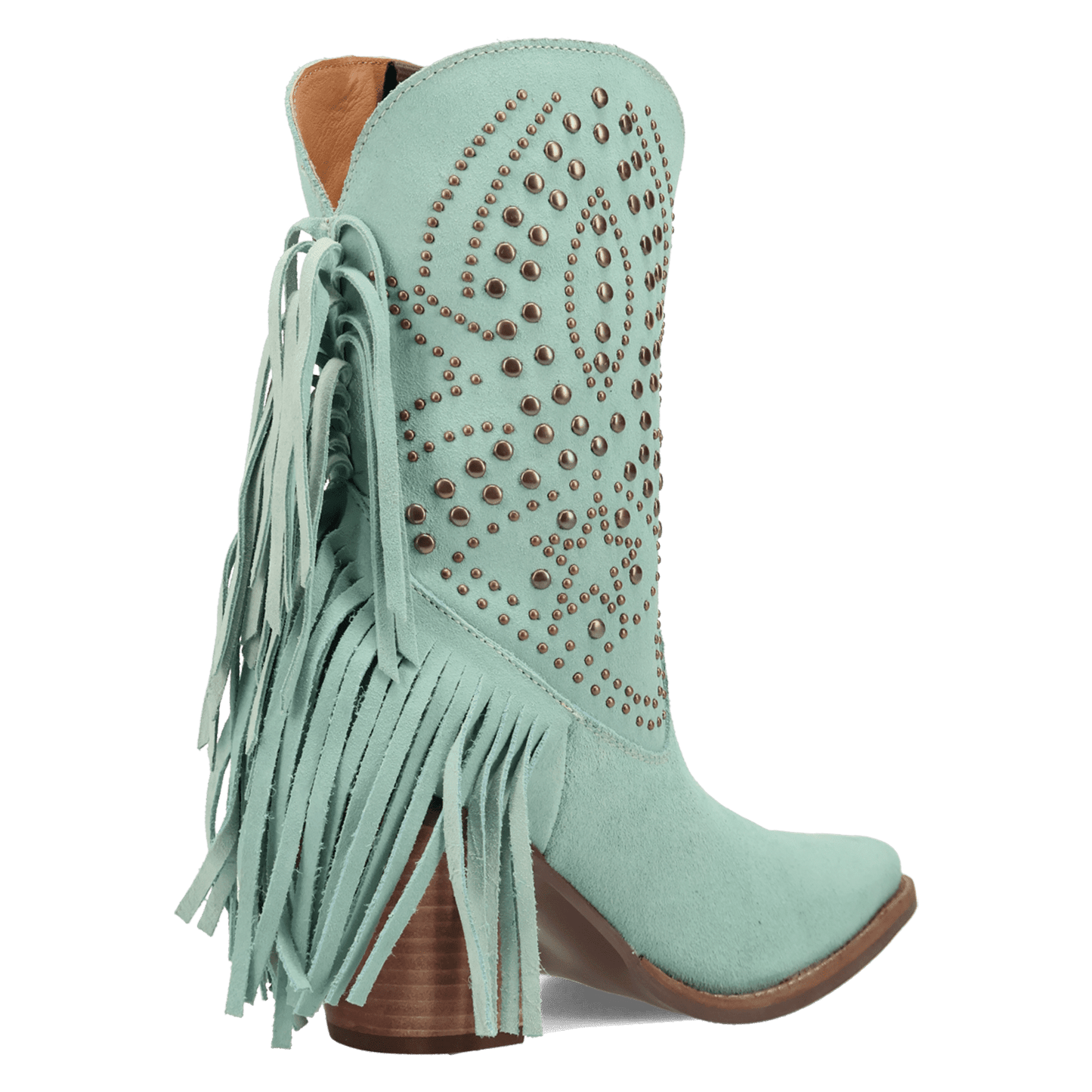 PRODUCT SHOT STAR POWER SUEDE LEATHER BOOTIE AT 315 DEGREE ANGLE