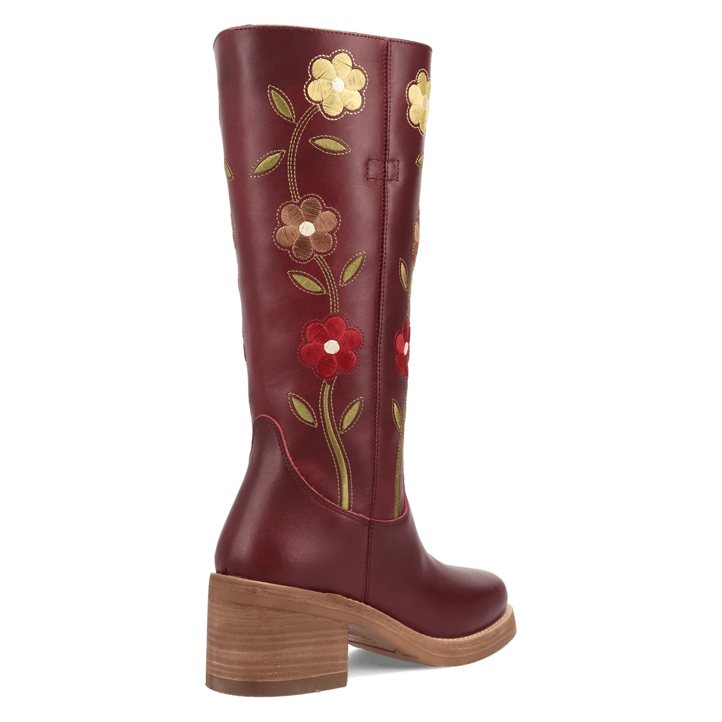 PRODUCT SHOT BLOOM LEATHER BOOT AT 315 DEGREE ANGLE