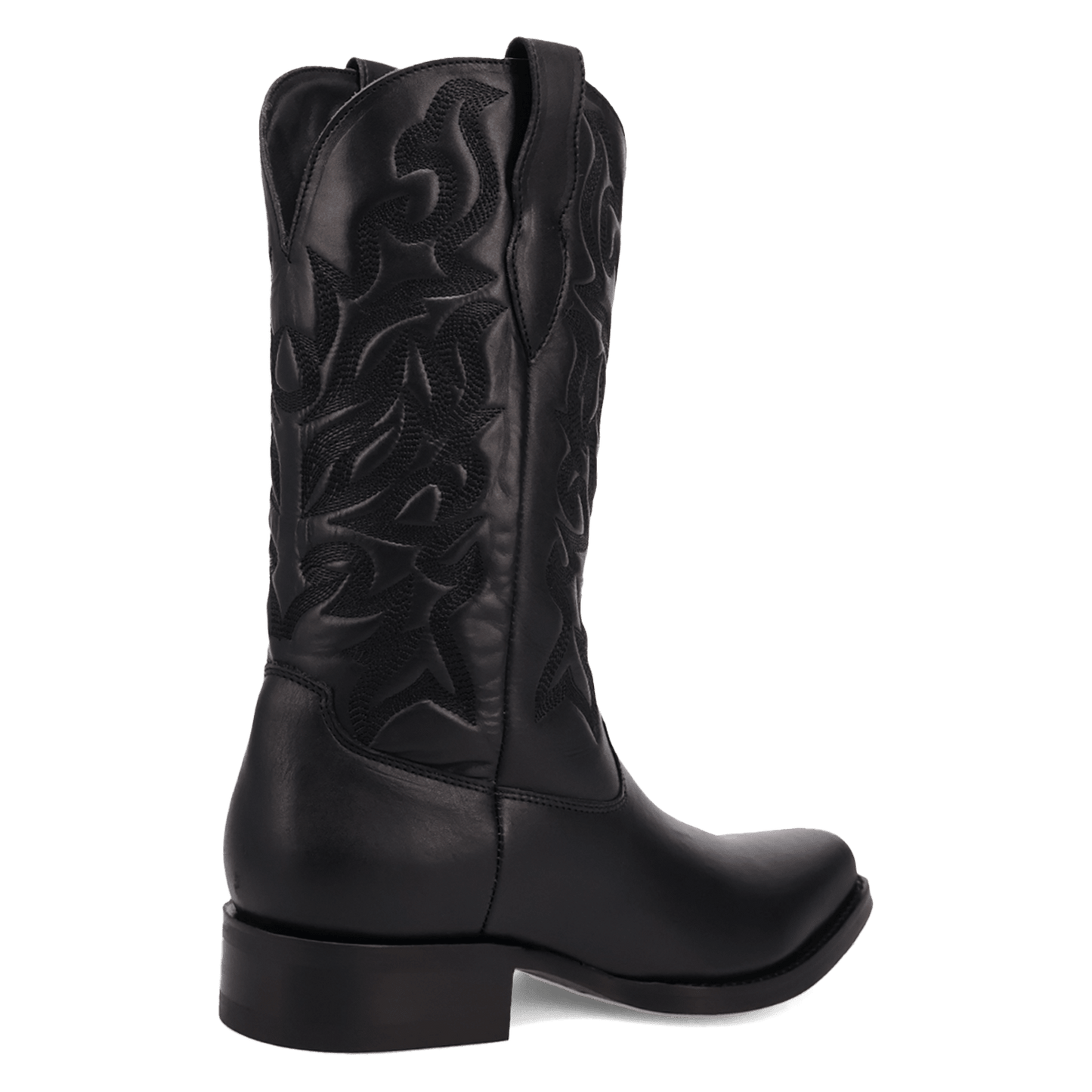 PRODUCT SHOT YOUNG BLOOD LEATHER BOOT AT 315 DEGREE ANGLE