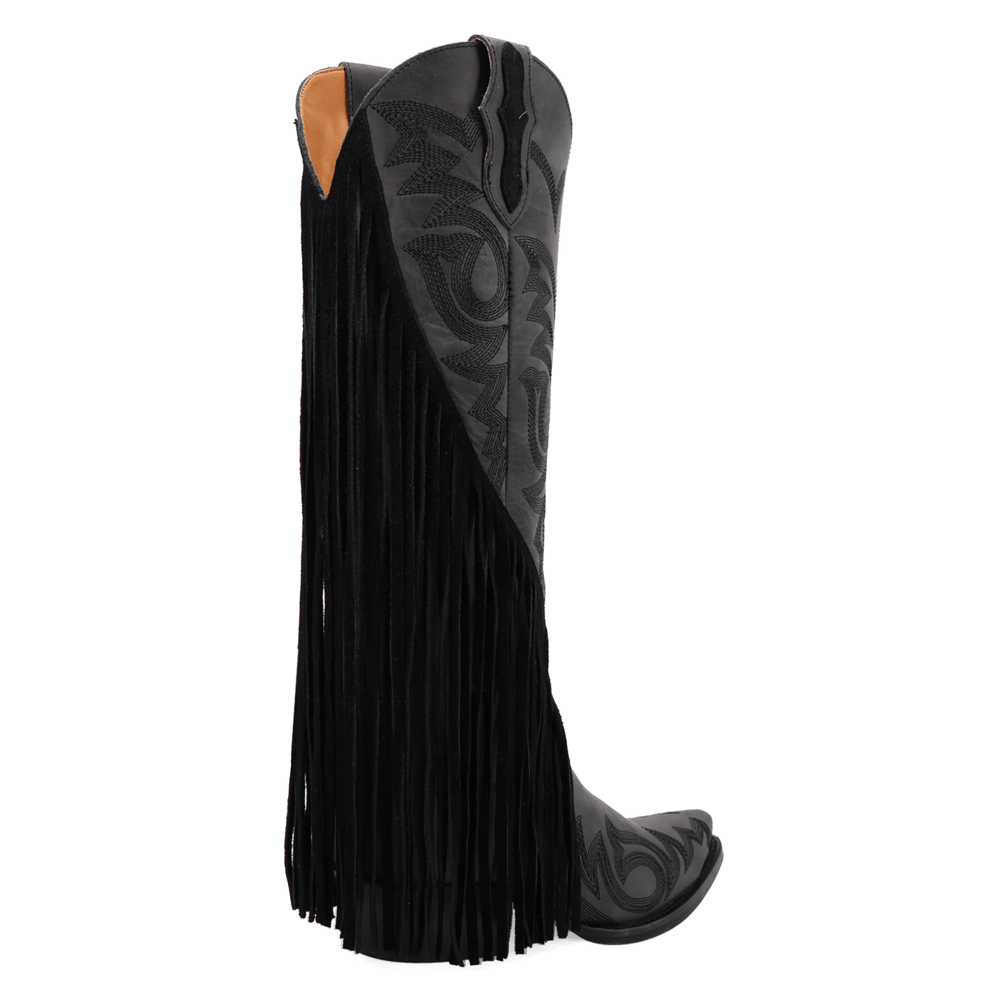 PRODUCT SHOT WALK WEST LEATHER BOOT AT 315 DEGREE ANGLE
