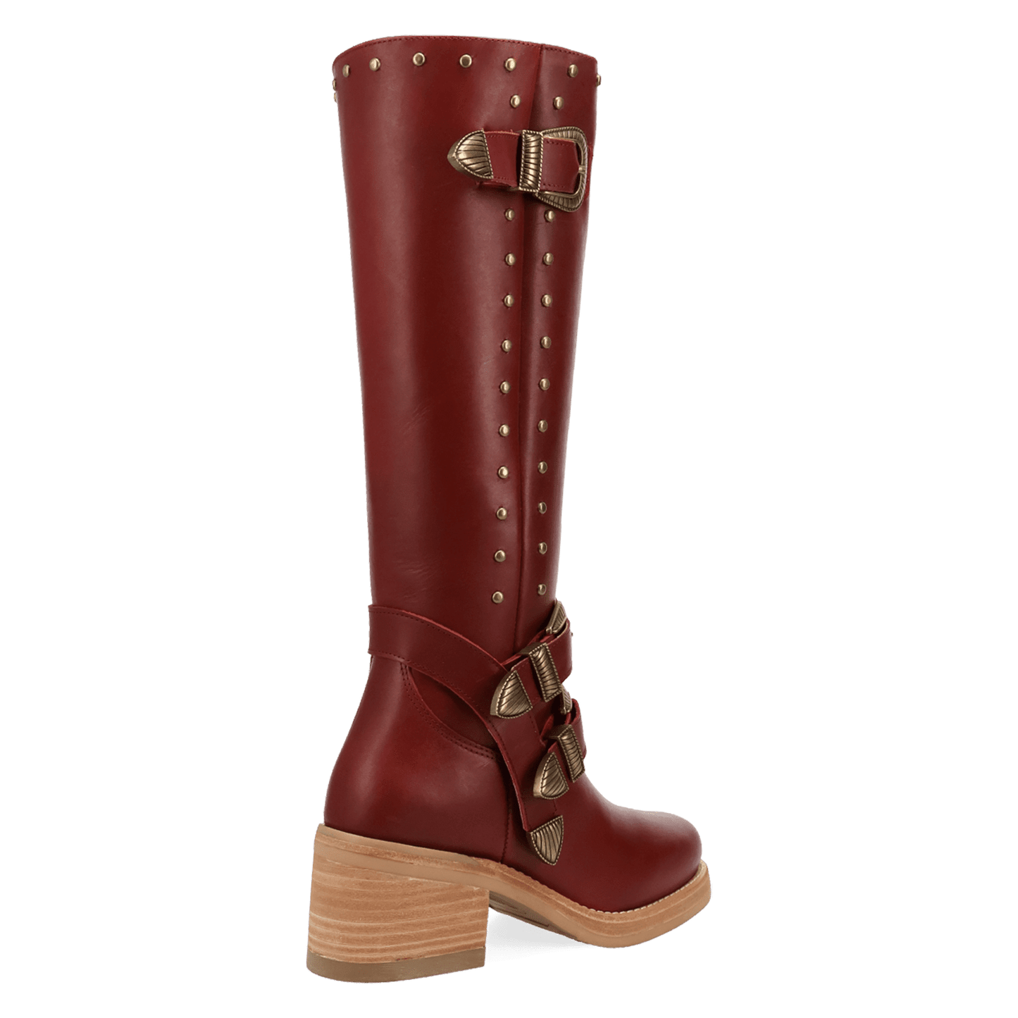 PRODUCT SHOT FILLMORE LEATHER BOOT AT 315 DEGREE ANGLE