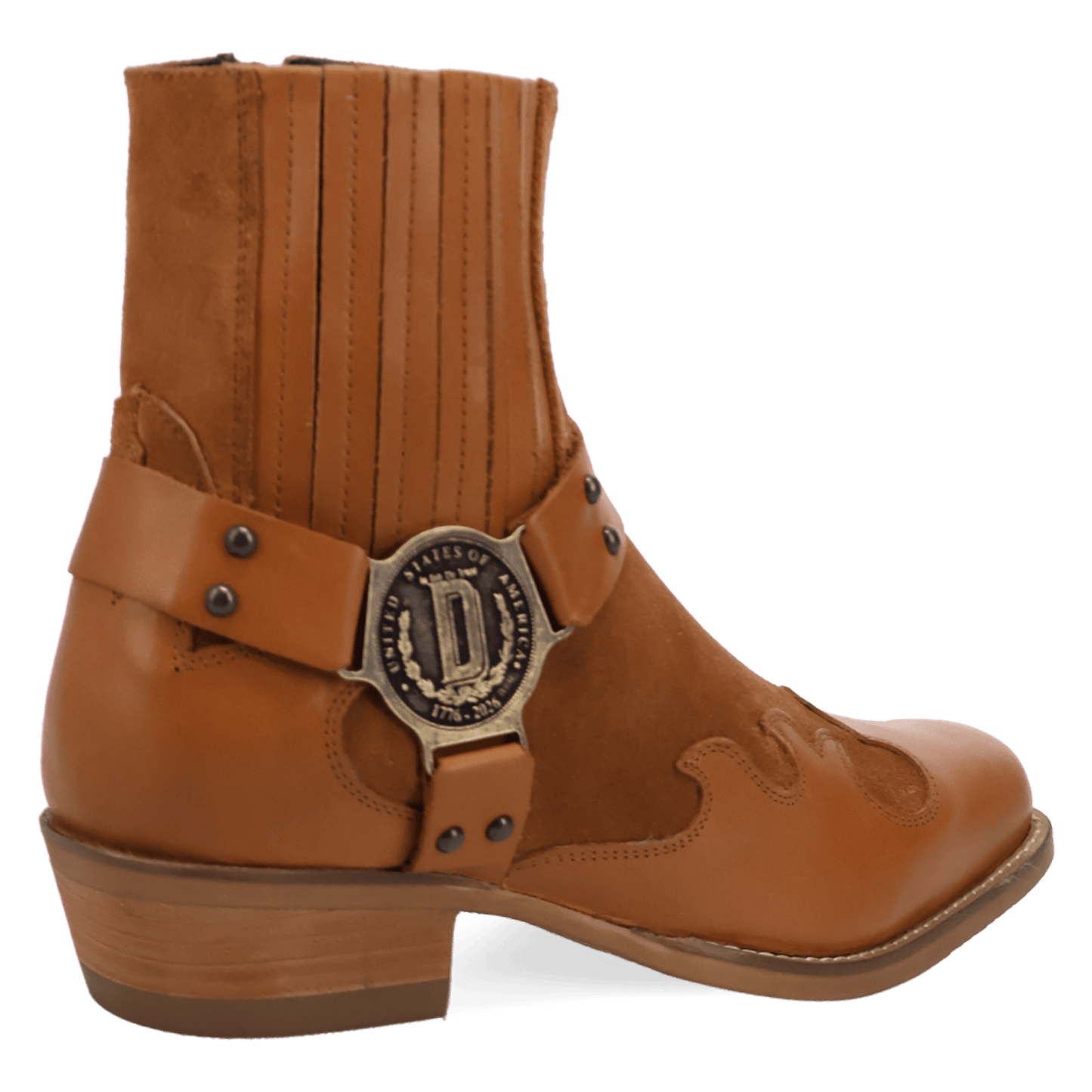 PRODUCT SHOT BANDIT LEATHER BOOT AT 315 DEGREE ANGLE