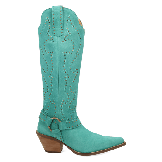 PRODUCT SHOT WICKED LEATHER BOOT AT 90 DEGREE INSIDE ANGLE