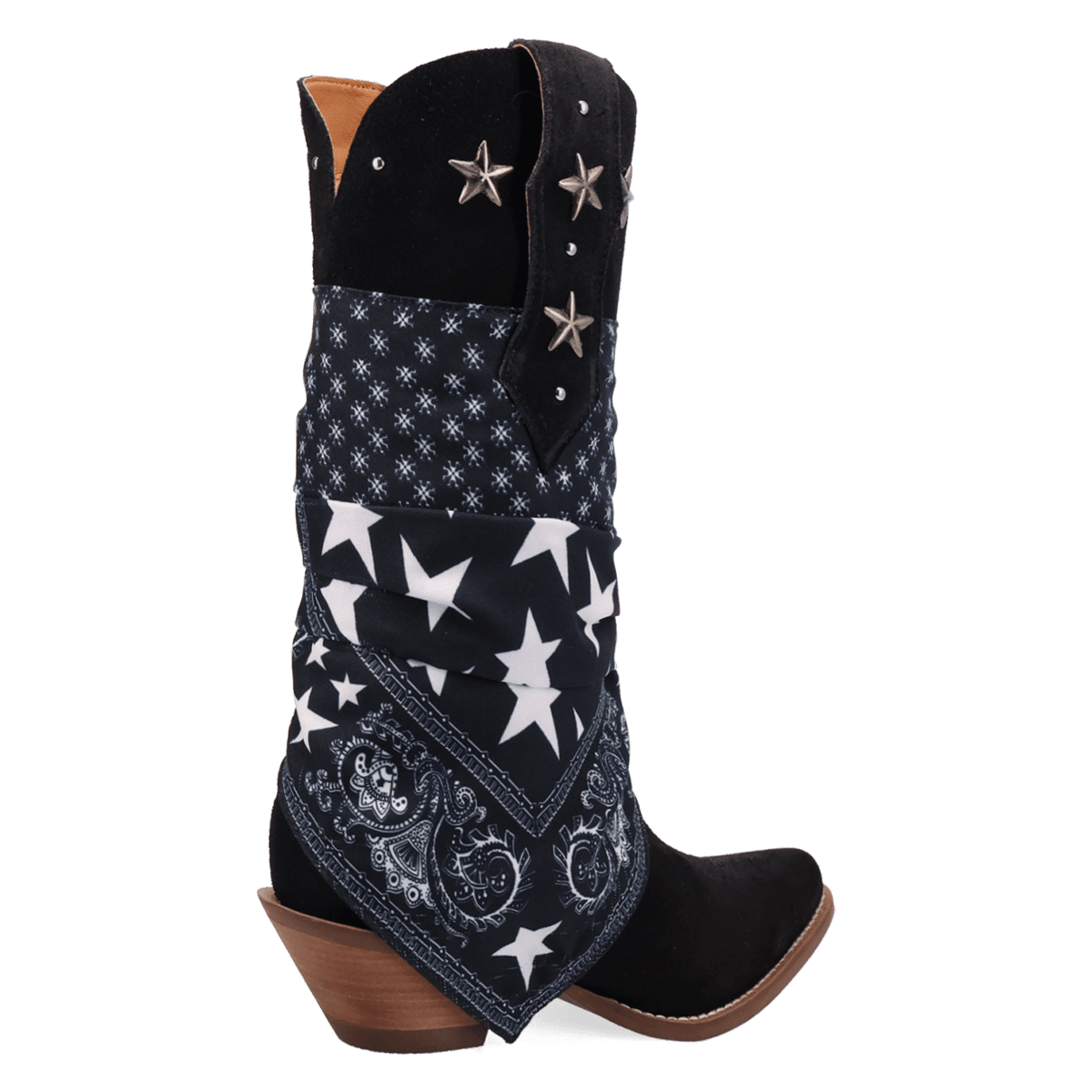 PRODUCT SHOT BANDIDA SUEDE BOOT AT 315 DEGREE ANGLE