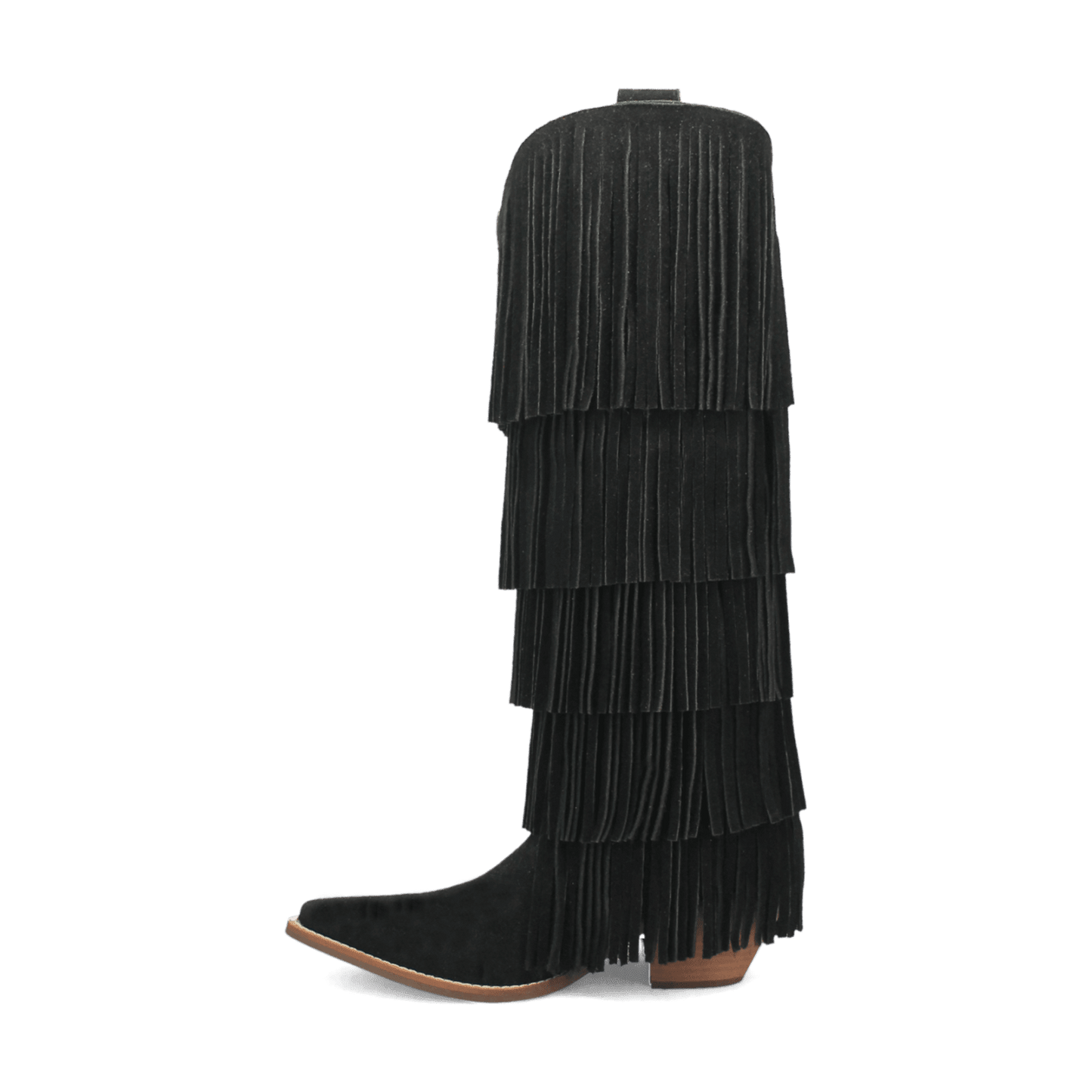 PRODUCT SHOT WILD CHILD SUEDE BOOT AT 135 DEGREE OUTSIDE ANGLE