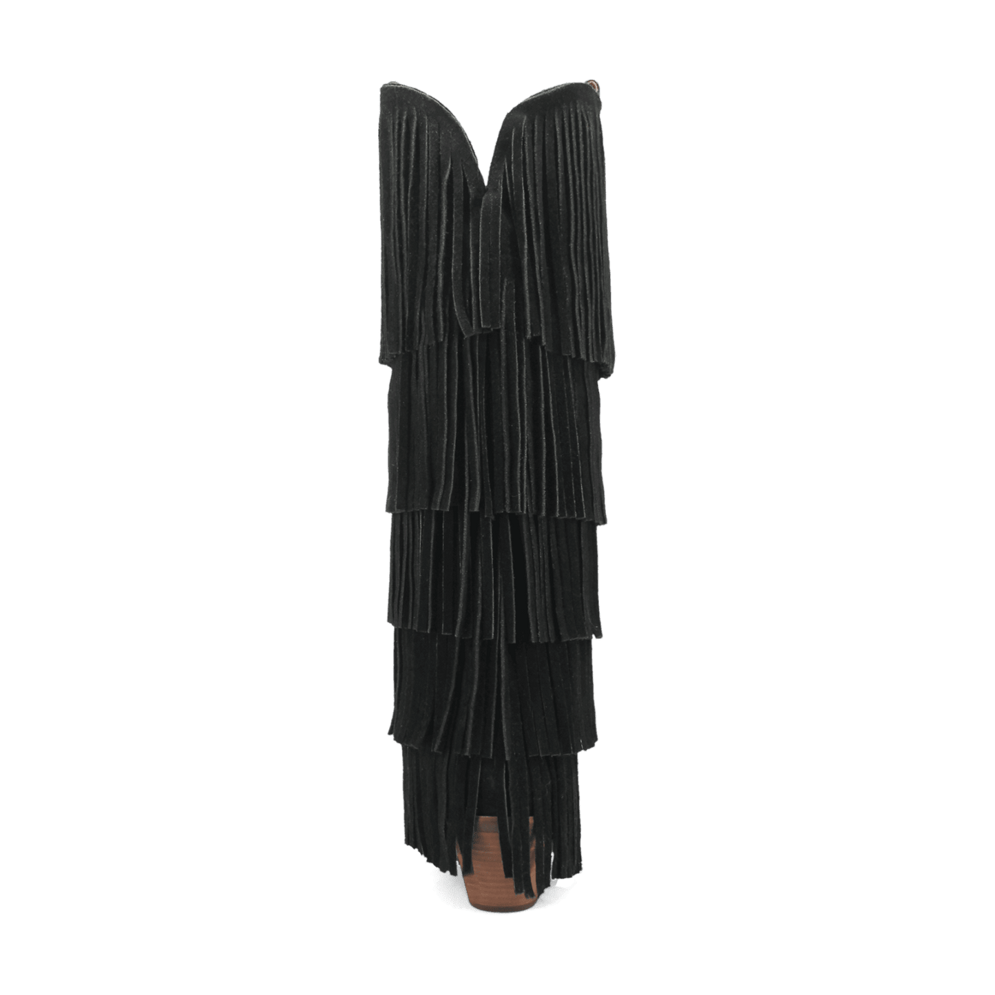 PRODUCT SHOT WILD CHILD SUEDE BOOT AT 180 DEGREE BACK ANGLE