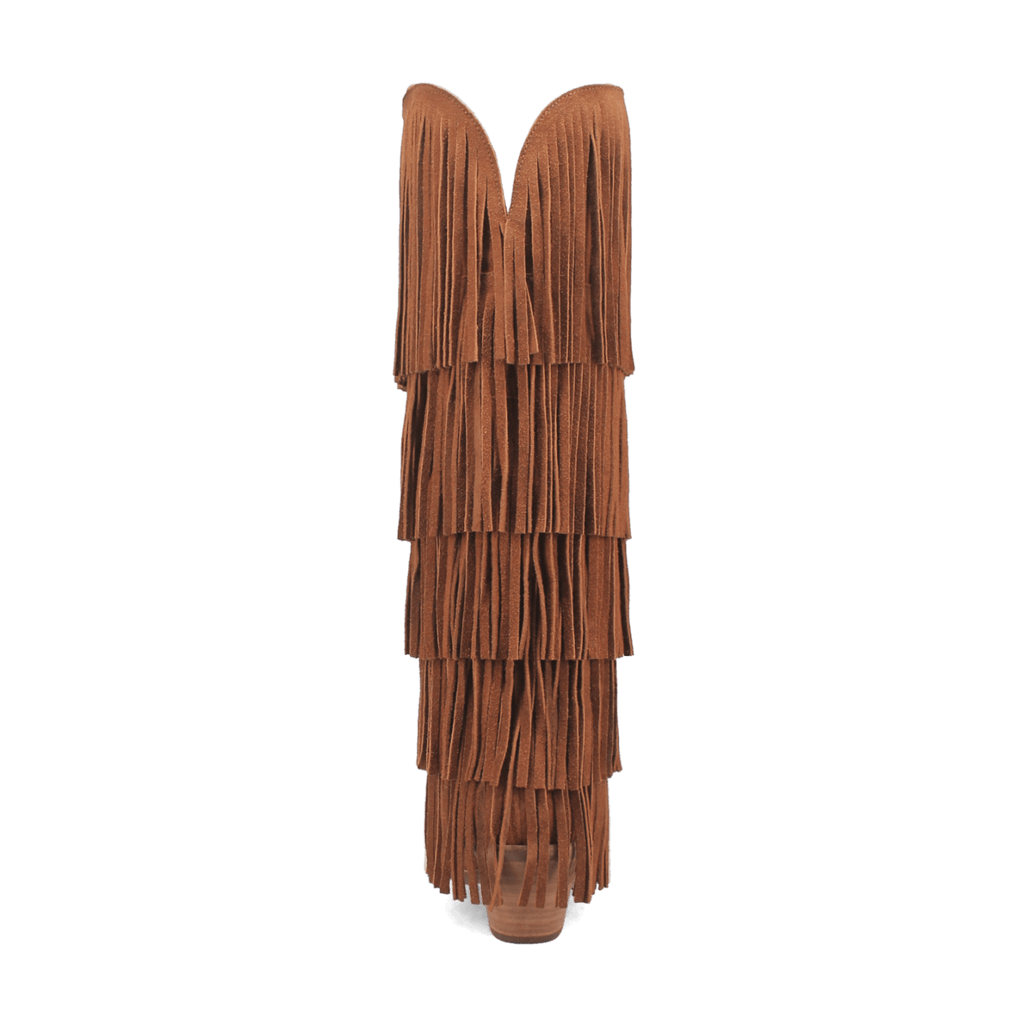 PRODUCT SHOT WILD CHILD SUEDE BOOT AT 180 DEGREE BACK ANGLE