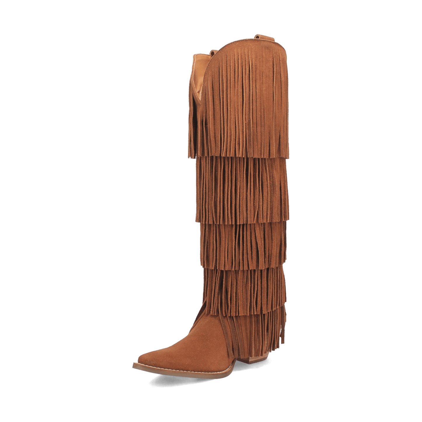 PRODUCT SHOT WILD CHILD SUEDE BOOT AT 225 DEGREE ANGLE