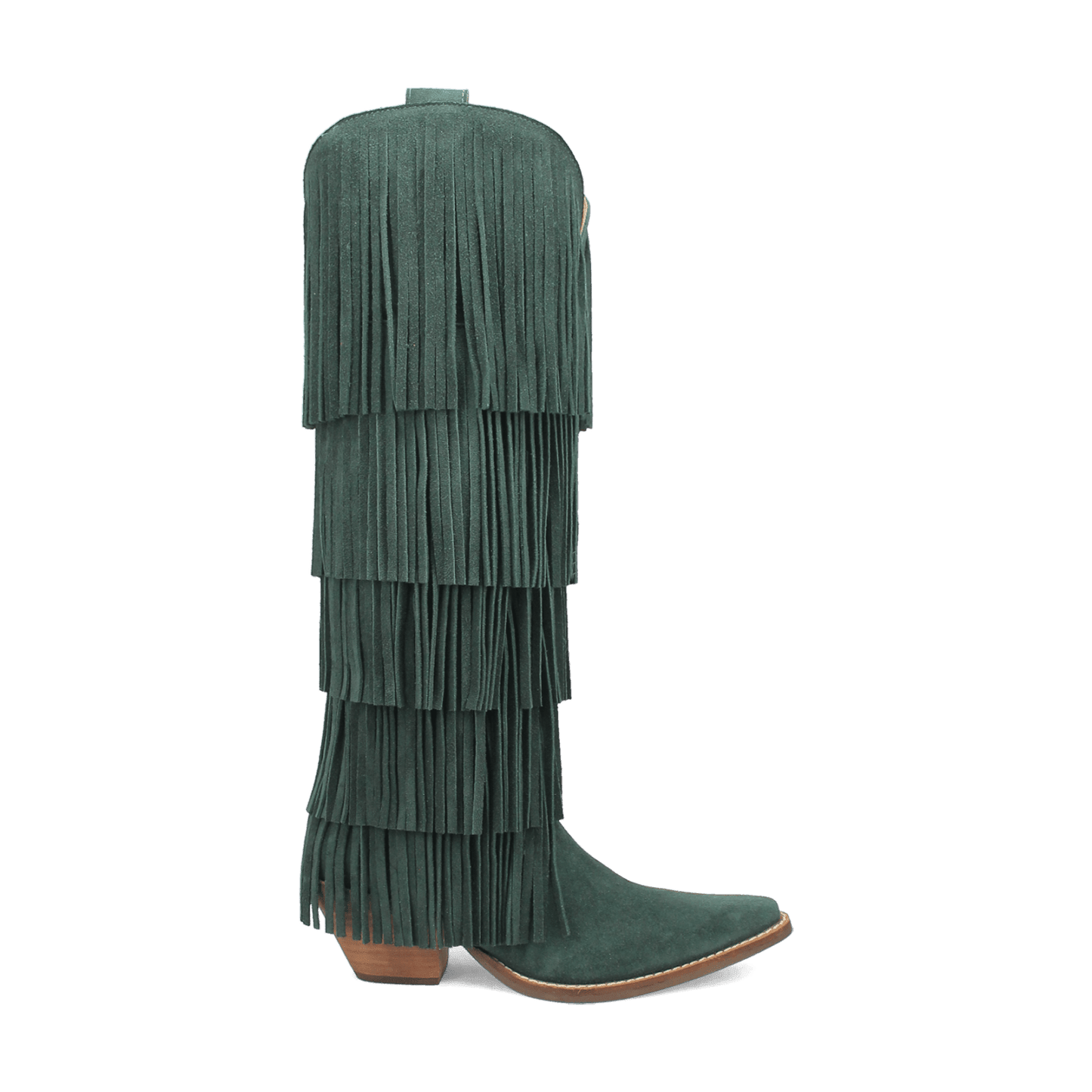 PRODUCT SHOT WILD CHILD SUEDE BOOT AT 90 DEGREE INSIDE ANGLE