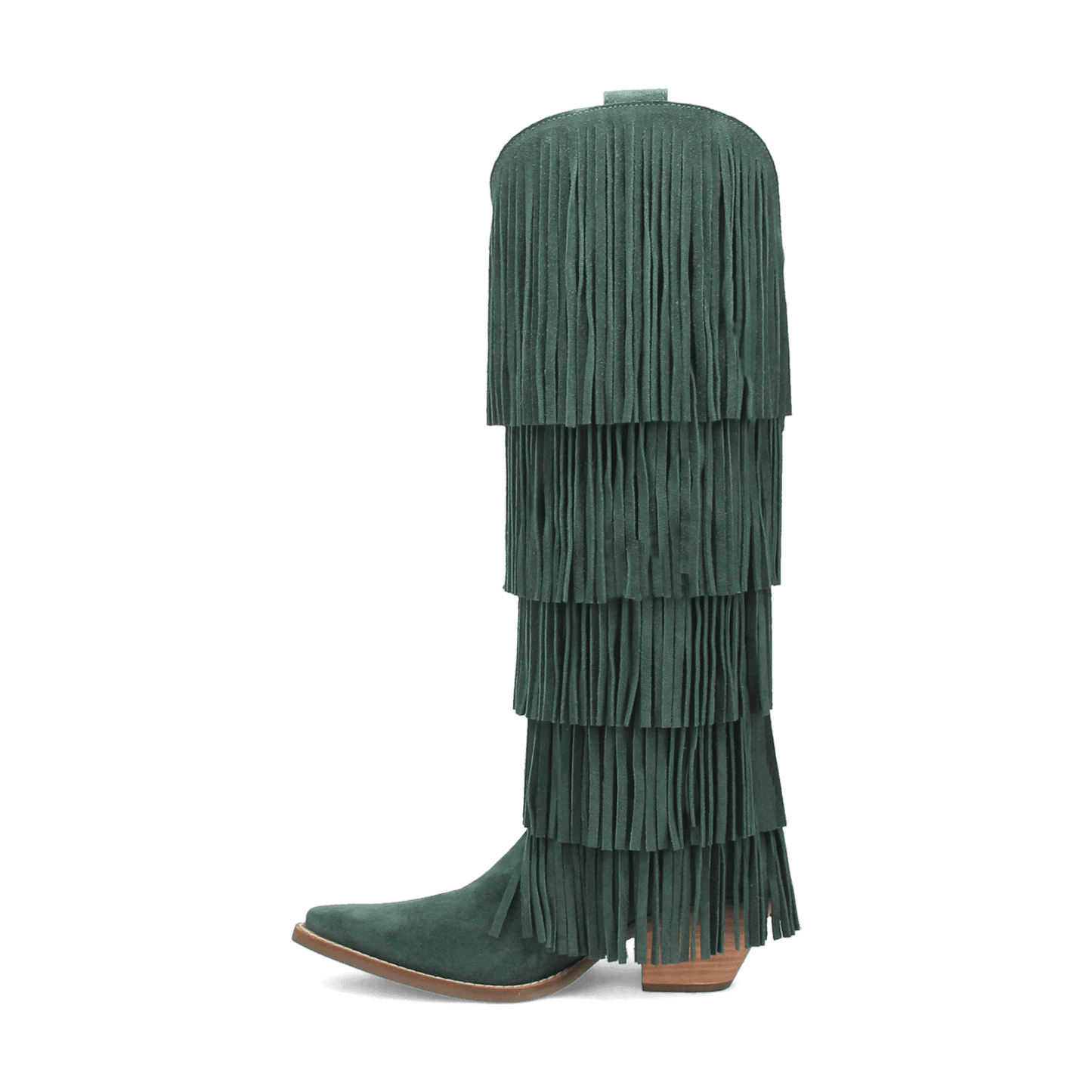 PRODUCT SHOT WILD CHILD SUEDE BOOT AT 135 DEGREE OUTSIDE ANGLE