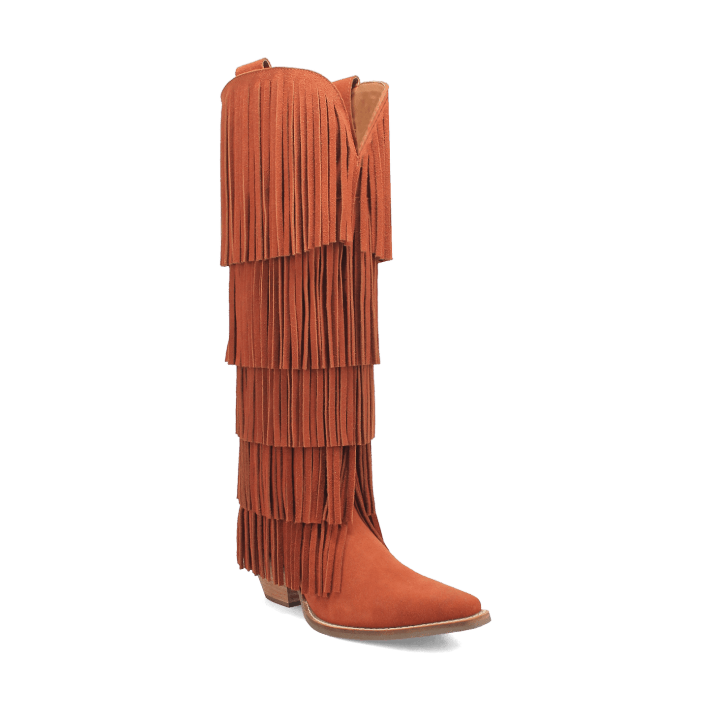 PRODUCT SHOT WILD CHILD SUEDE BOOT AT 45 DEGREE ANGLE