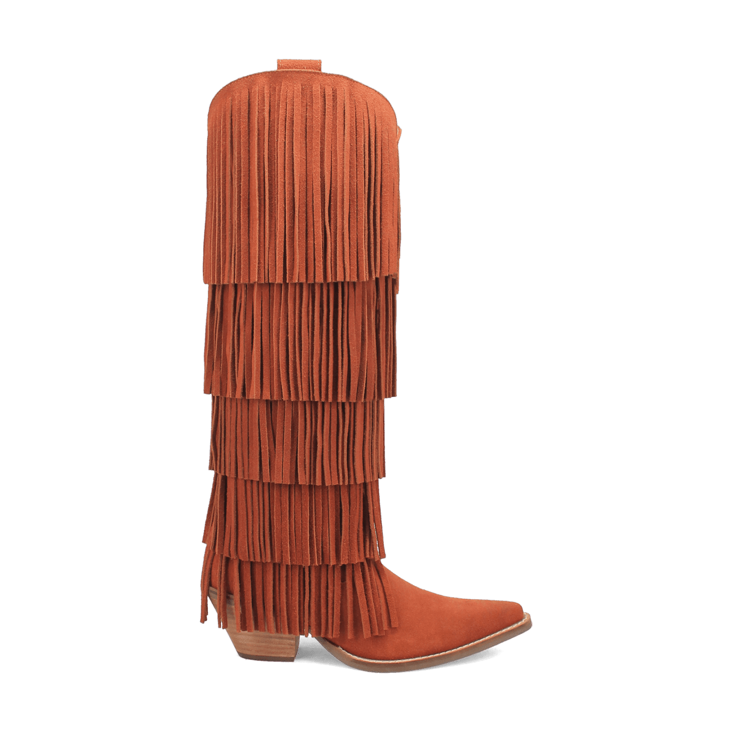PRODUCT SHOT WILD CHILD SUEDE BOOT AT 90 DEGREE INSIDE ANGLE