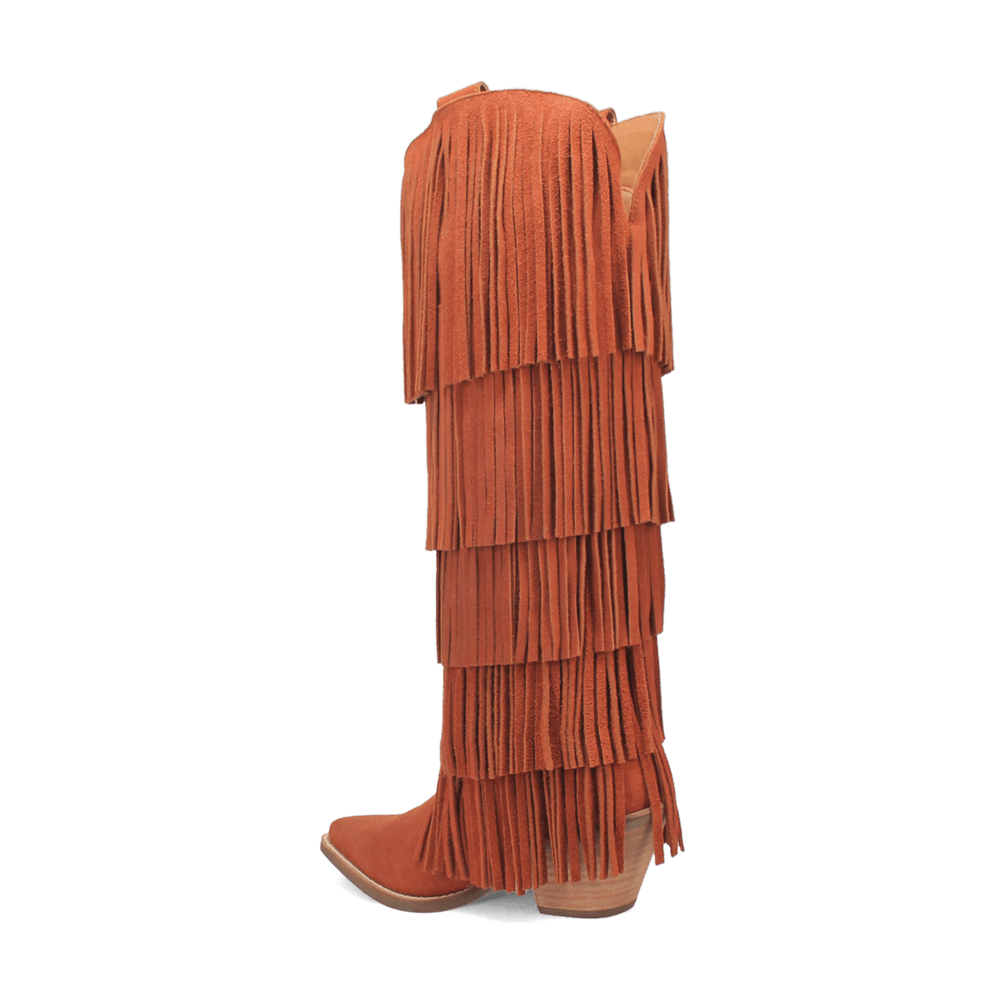 PRODUCT SHOT WILD CHILD SUEDE BOOT AT 270 DEGREE ANGLE