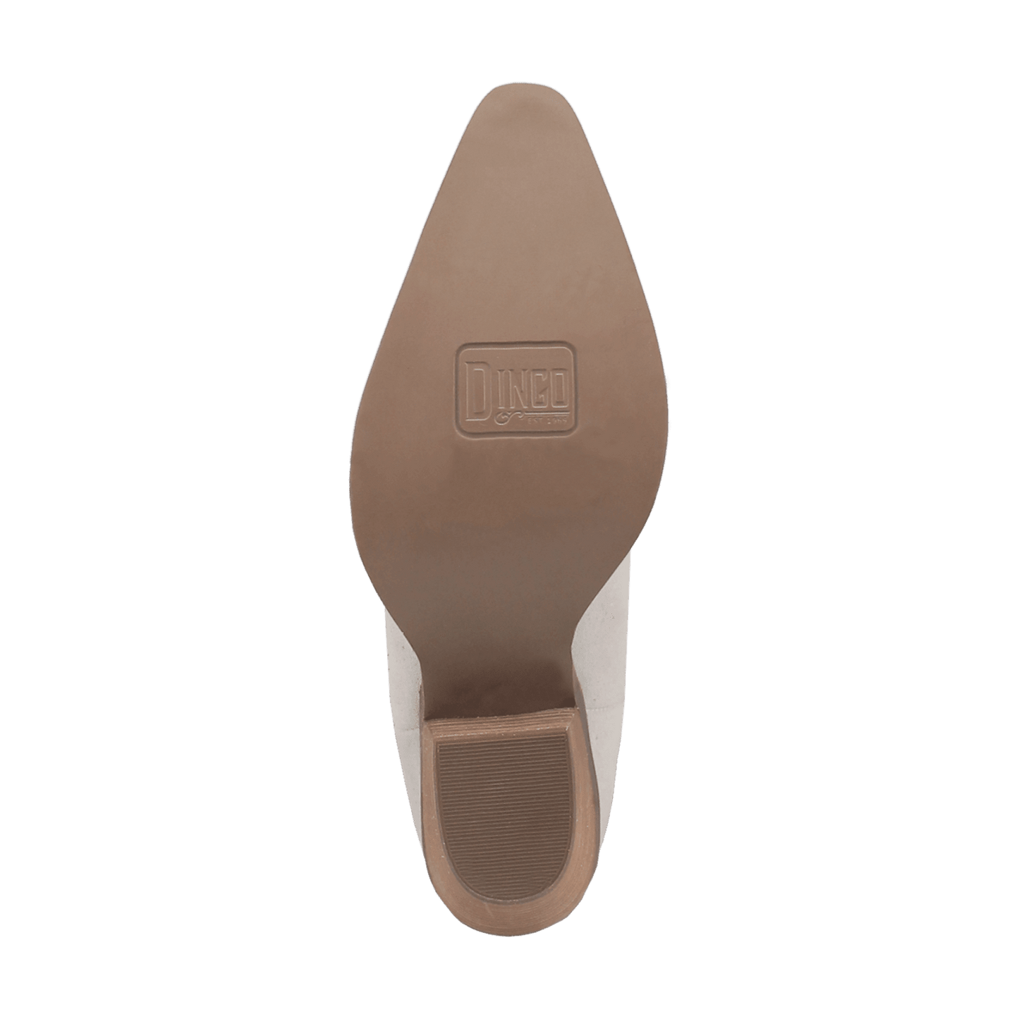 PRODUCT SHOT WILD CHILD SUEDE BOOT AT OUTSOLE ANGLE