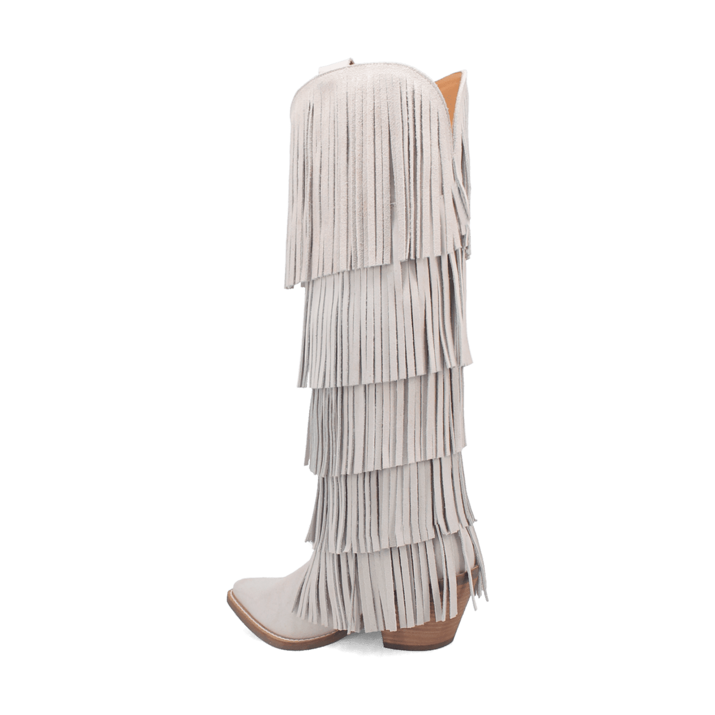 PRODUCT SHOT WILD CHILD SUEDE BOOT AT 270 DEGREE ANGLE