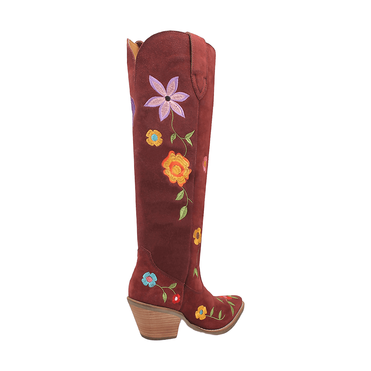 FLOWER POWER SUEDE BOOT - Dingo1969