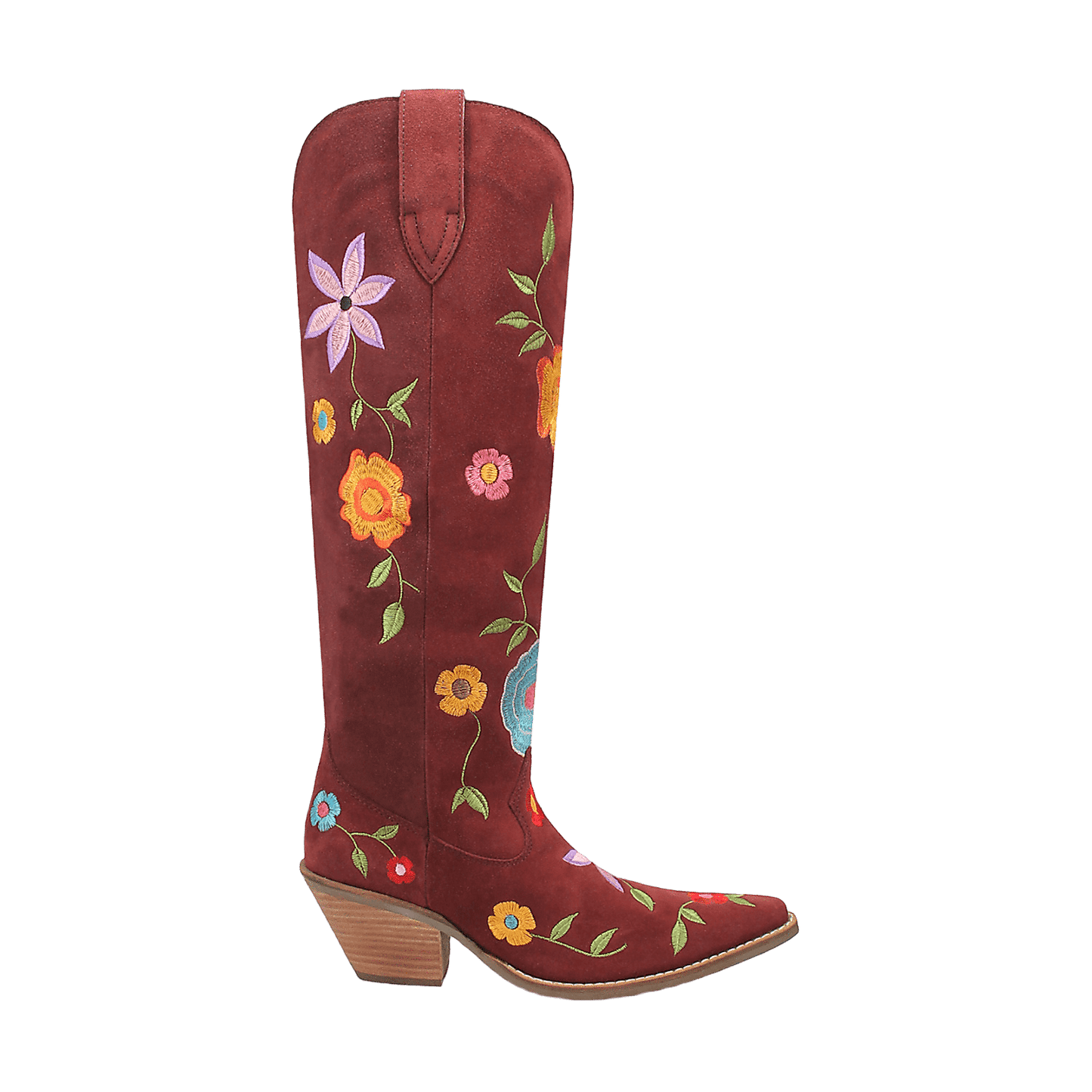 FLOWER POWER SUEDE BOOT - Dingo1969