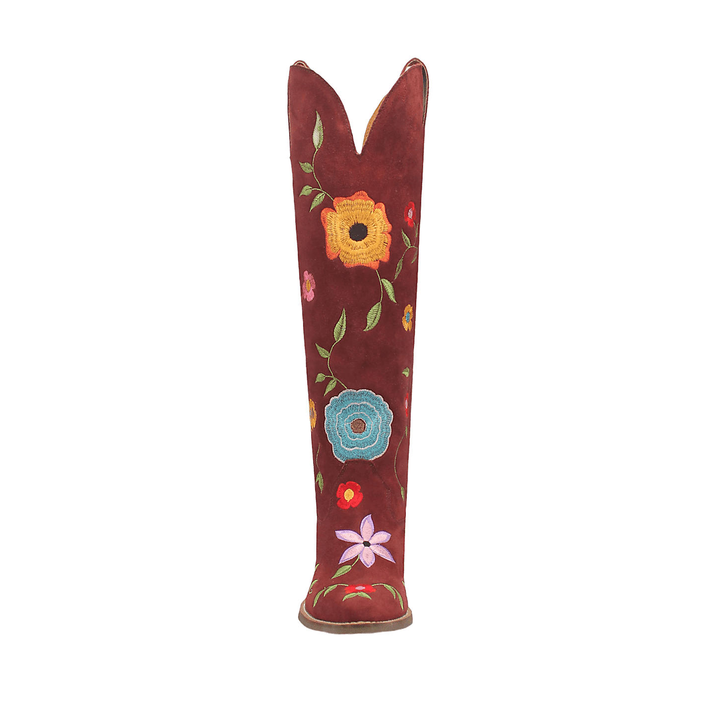 FLOWER POWER SUEDE BOOT - Dingo1969