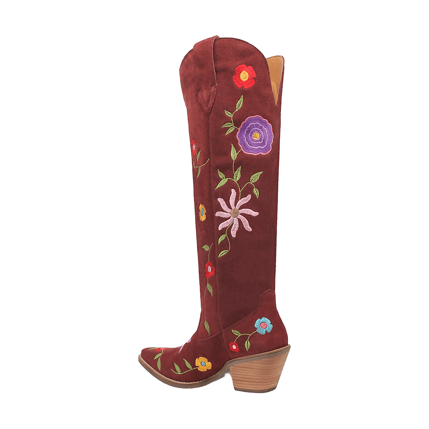 FLOWER POWER SUEDE BOOT - Dingo1969