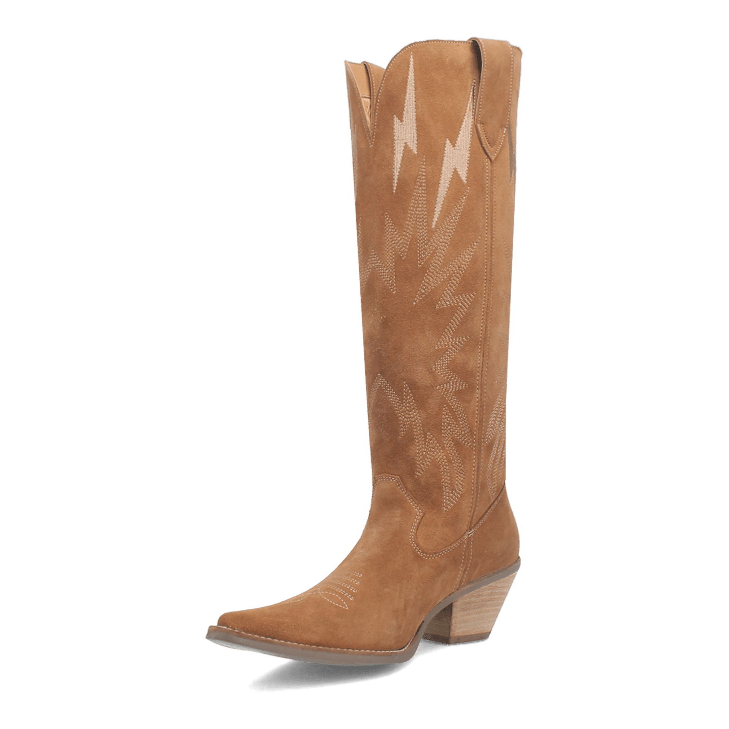 PRODUCT SHOT THUNDER ROAD LEATHER BOOT AT 225 DEGREE ANGLE