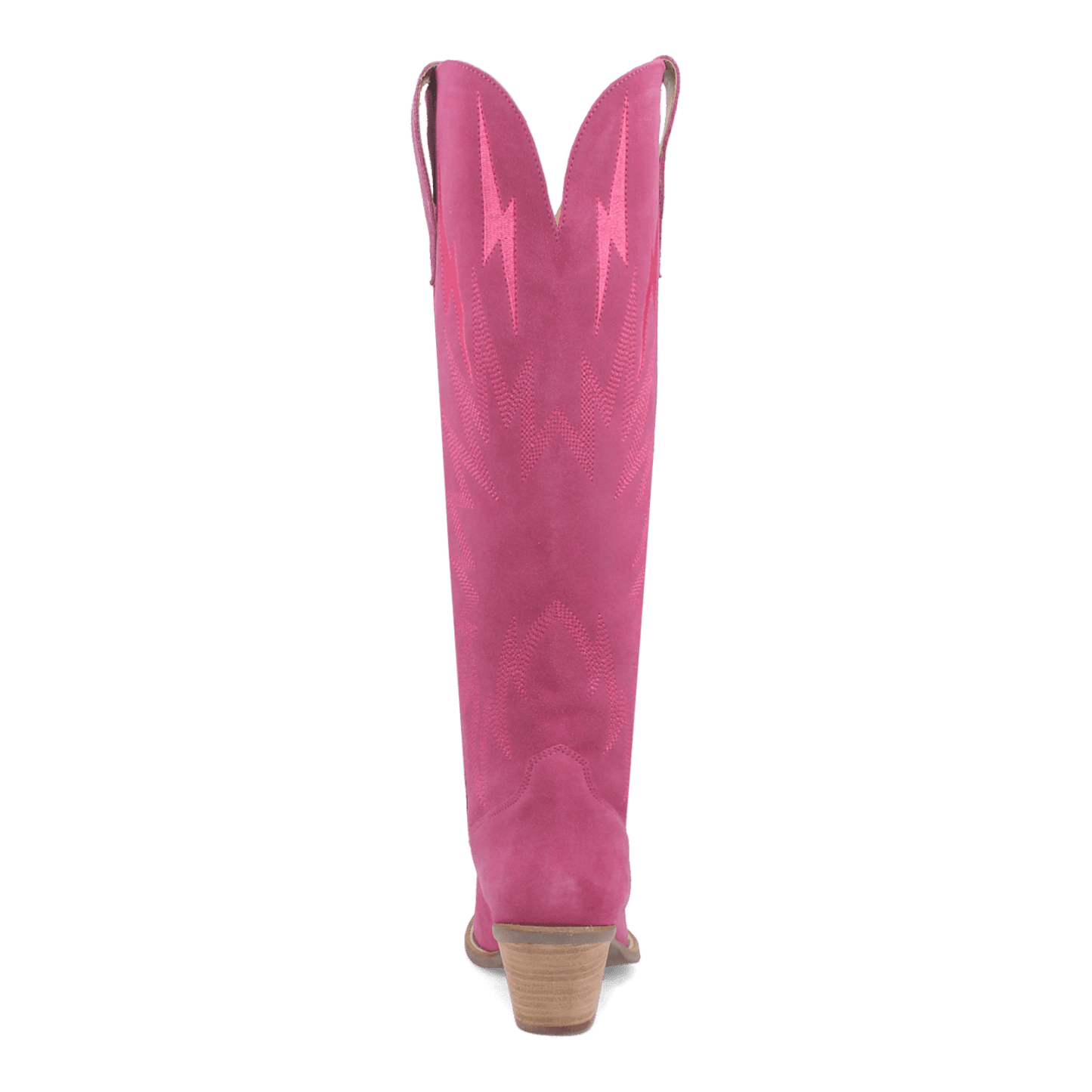 PRODUCT SHOT THUNDER ROAD LEATHER BOOT AT 180 DEGREE BACK ANGLE