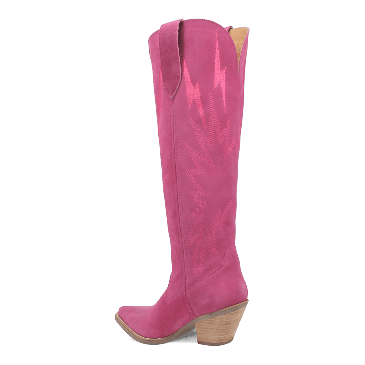 PRODUCT SHOT THUNDER ROAD LEATHER BOOT AT 270 DEGREE ANGLE