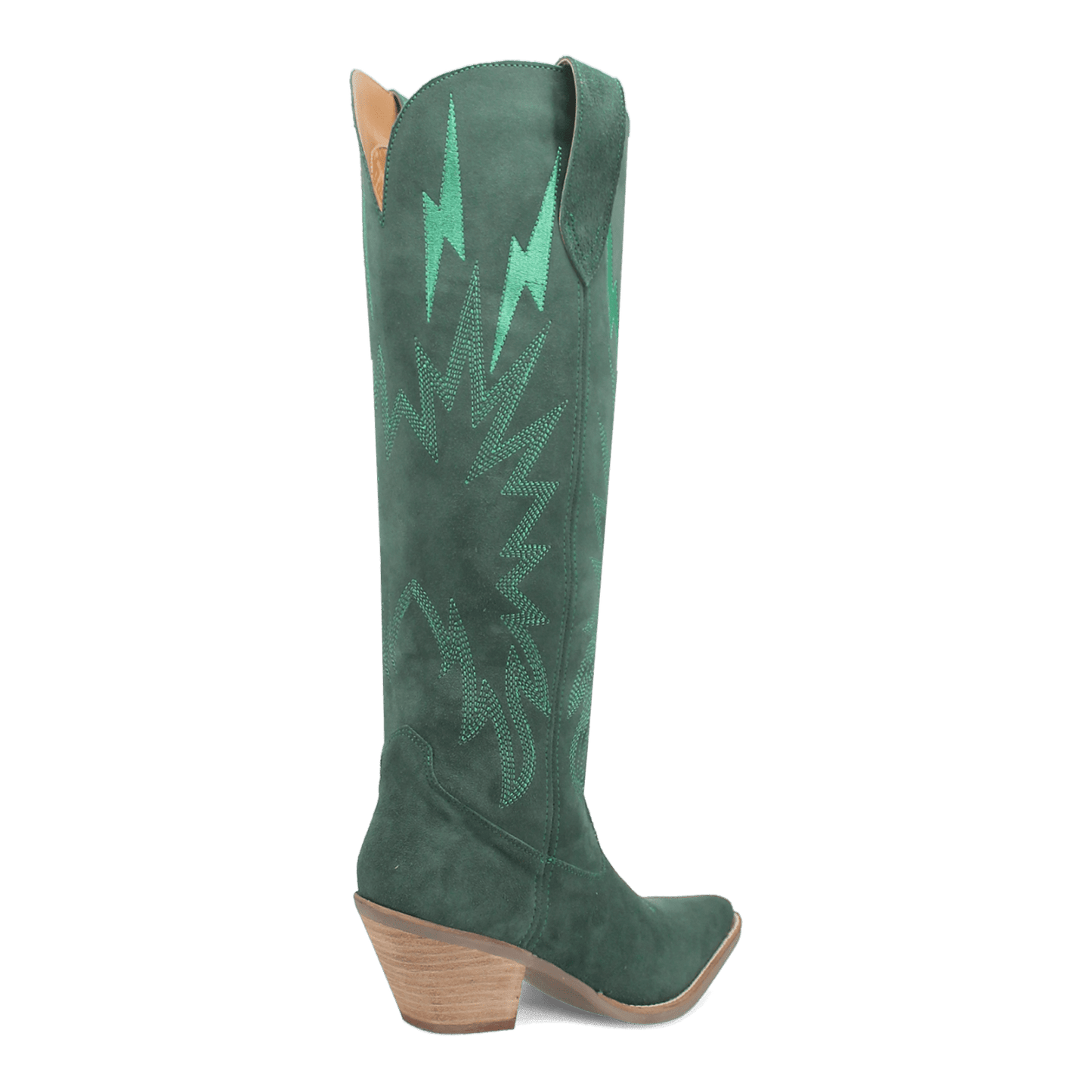 PRODUCT SHOT THUNDER ROAD LEATHER BOOT AT 315 DEGREE ANGLE