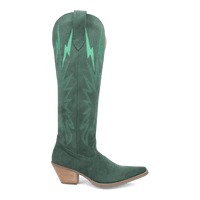 PRODUCT SHOT THUNDER ROAD LEATHER BOOT AT 90 DEGREE INSIDE ANGLE