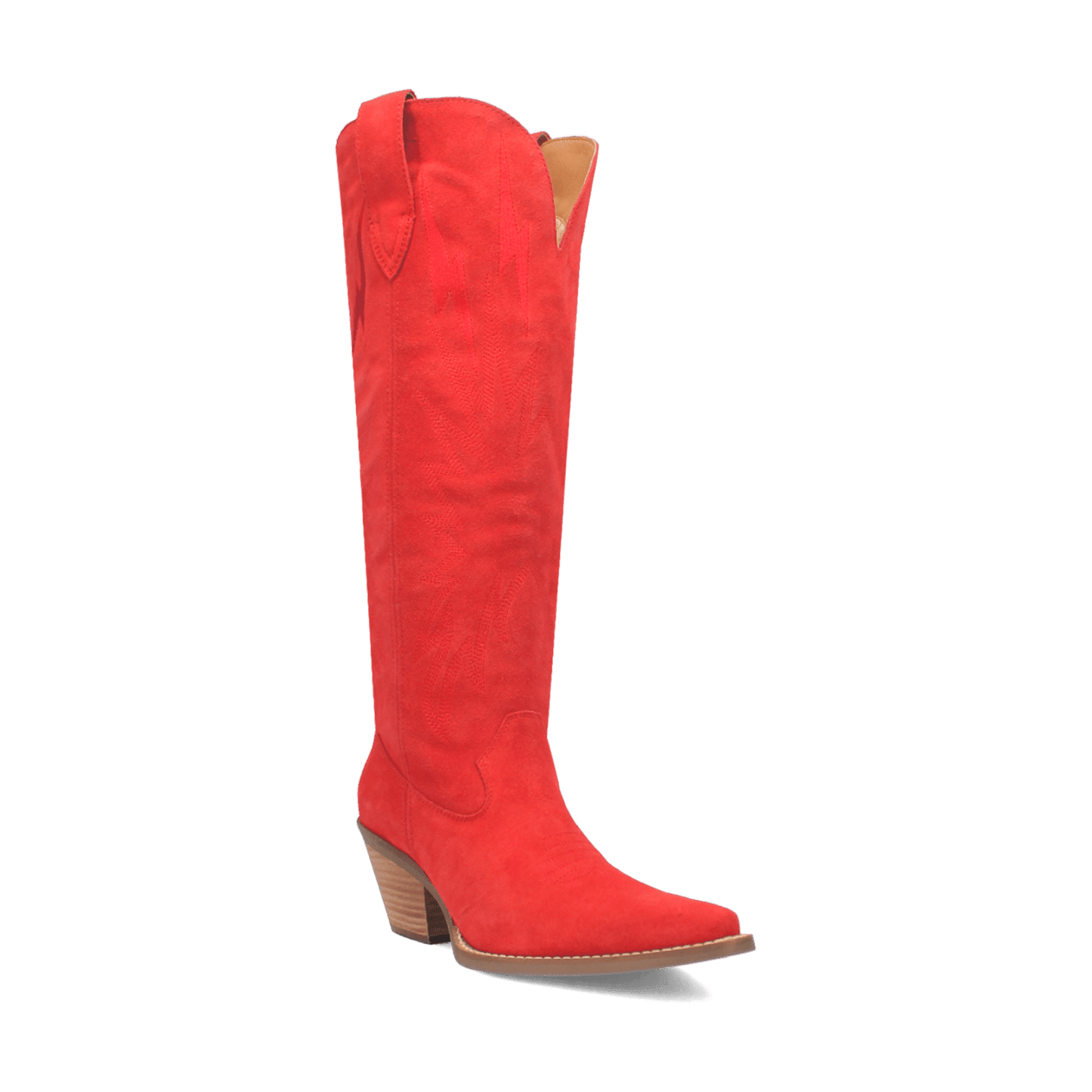 PRODUCT SHOT THUNDER ROAD LEATHER BOOT AT 45 DEGREE ANGLE