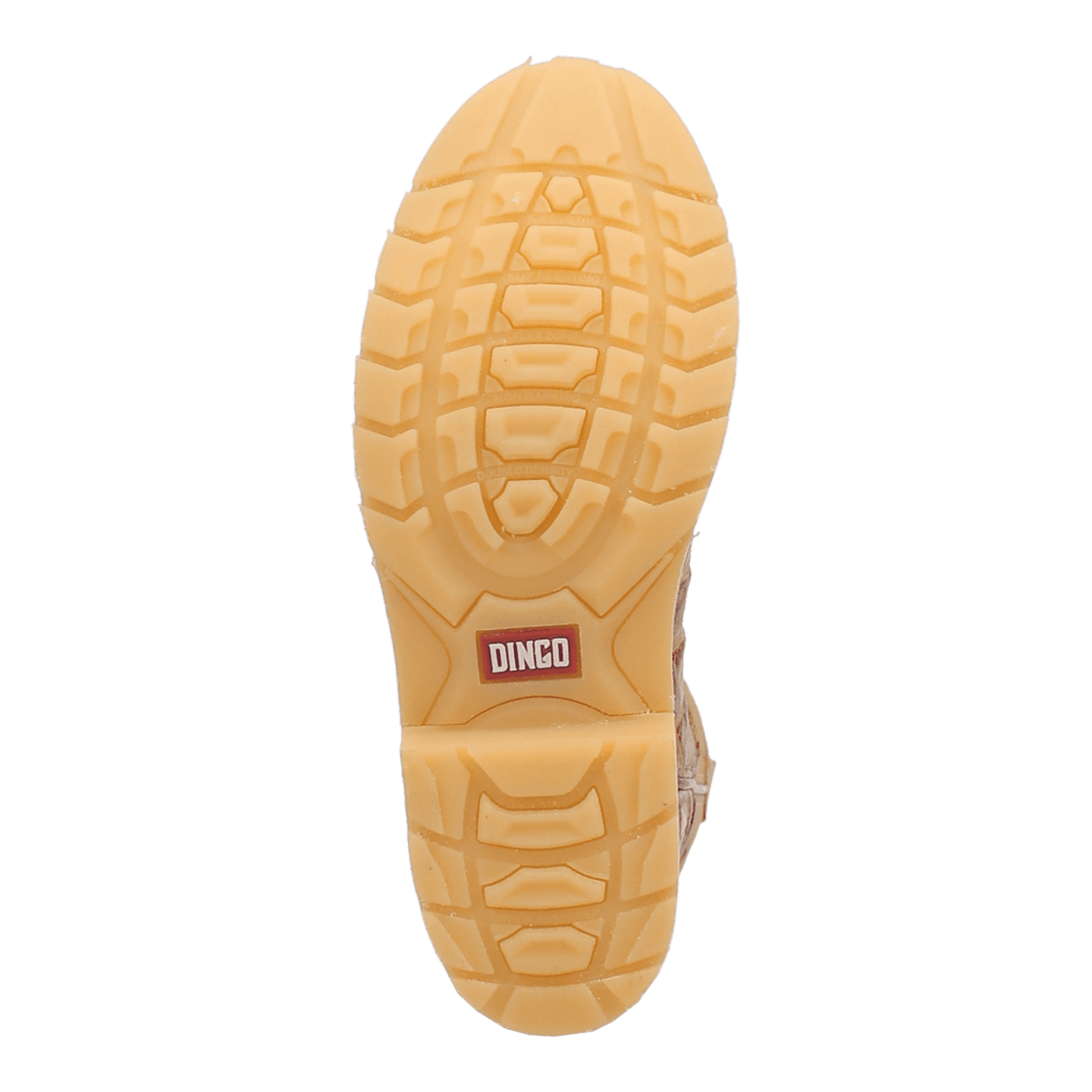 PRODUCT SHOT PATRIOT LEATHER BOOT AT OUTSOLE ANGLE