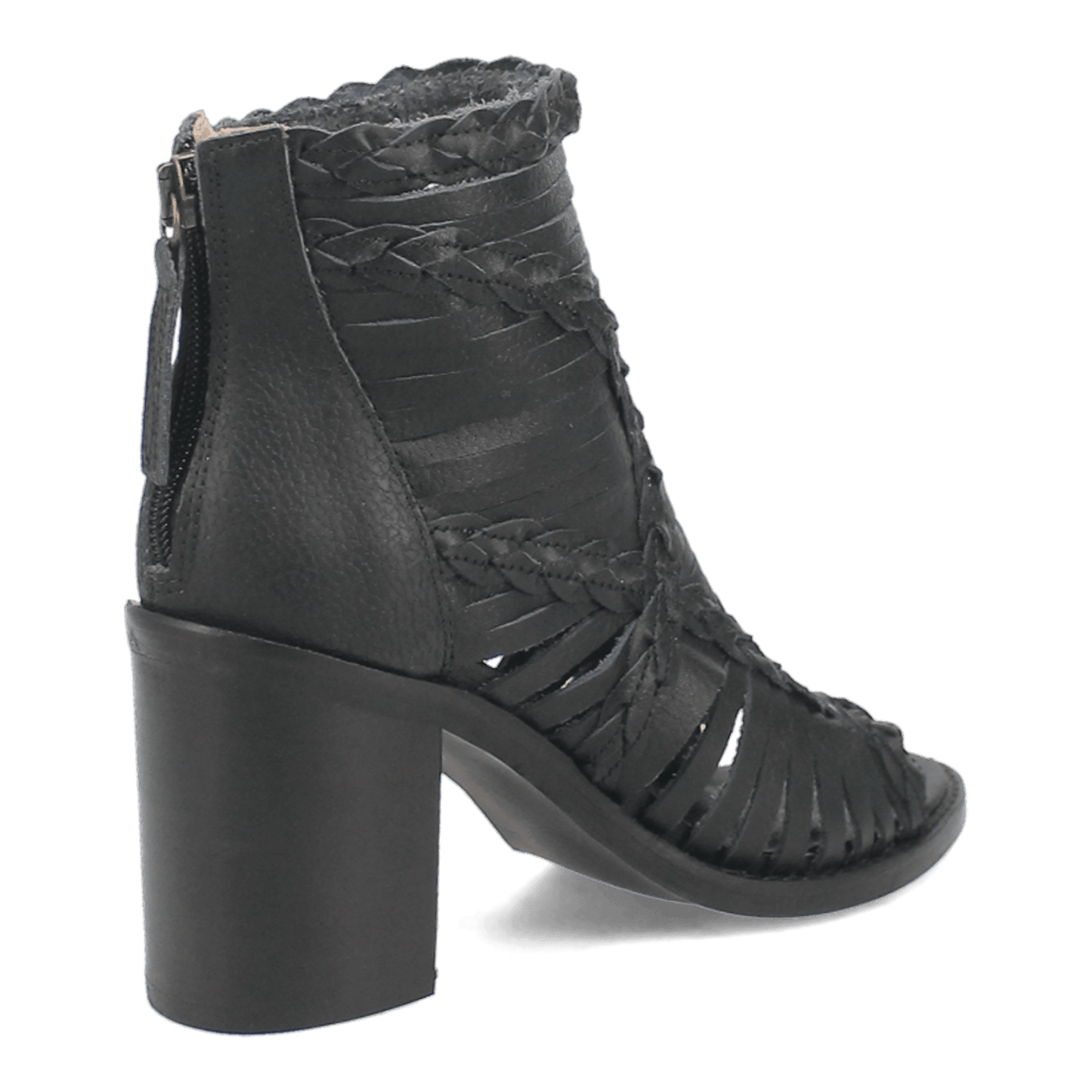 PRODUCT SHOT #JEEZY LEATHER SANDAL AT 315 DEGREE ANGLE