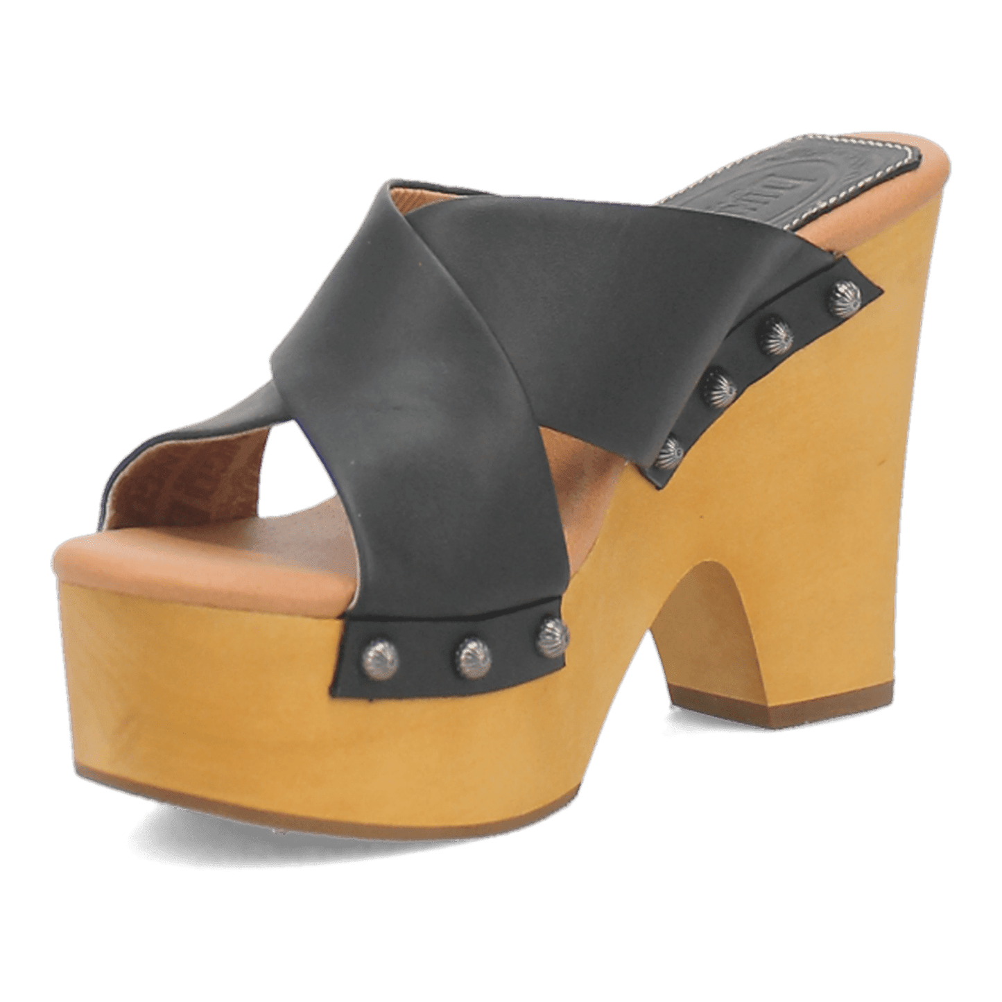 PRODUCT SHOT DRIFTWOOD LEATHER SANDAL AT 225 DEGREE ANGLE