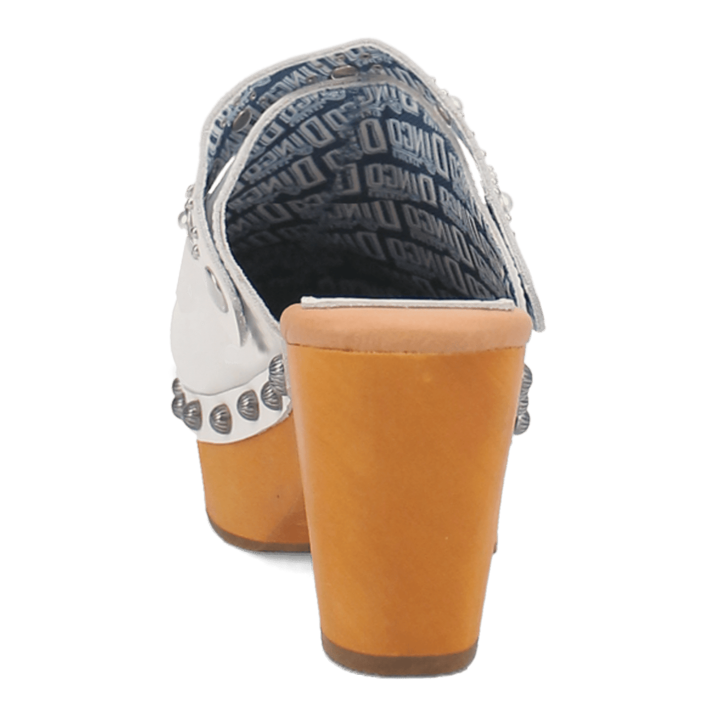PRODUCT SHOT DEADWOOD LEATHER SANDAL AT 180 DEGREE BACK ANGLE
