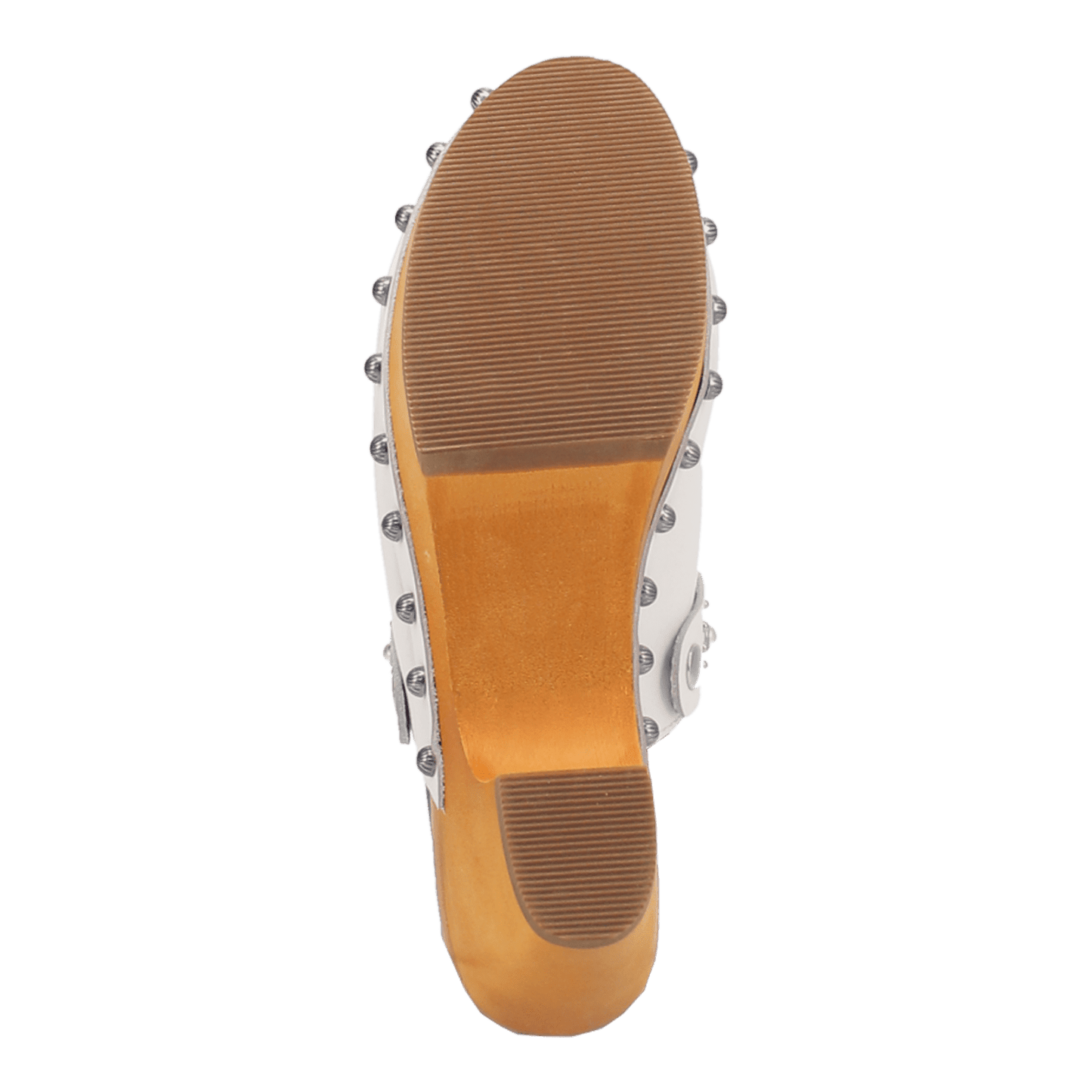 PRODUCT SHOT DEADWOOD LEATHER SANDAL AT OUTSOLE ANGLE