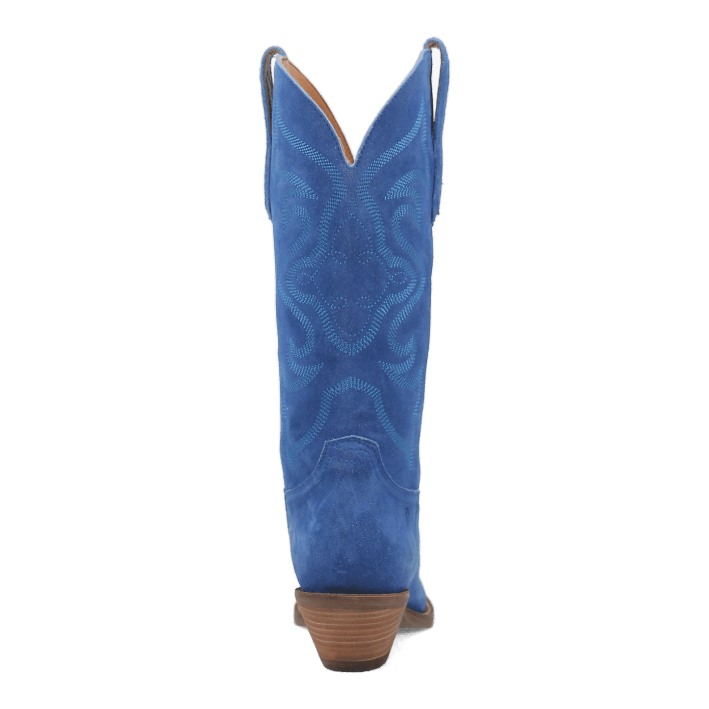 PRODUCT SHOT #OUT WEST LEATHER BOOT AT 180 DEGREE BACK ANGLE
